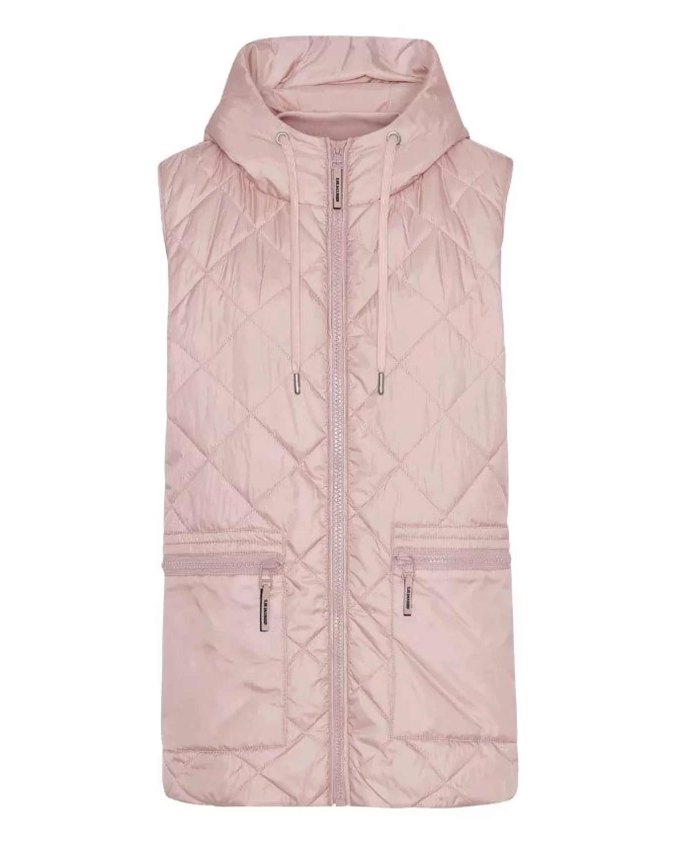 Aerial04 Quilted Hooded Hip Length Vest<Ilse Jacobsen Discount