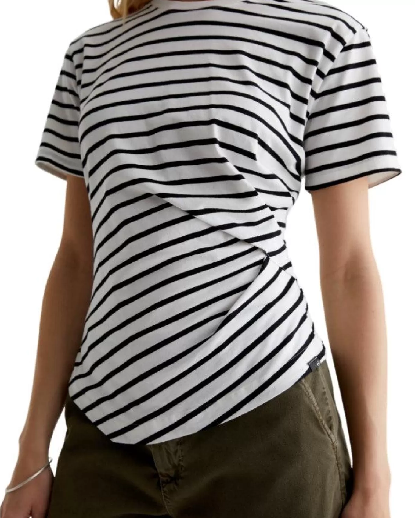 AG Jeans Rini Stripe Tee<Adriano Goldschmied Jeans New