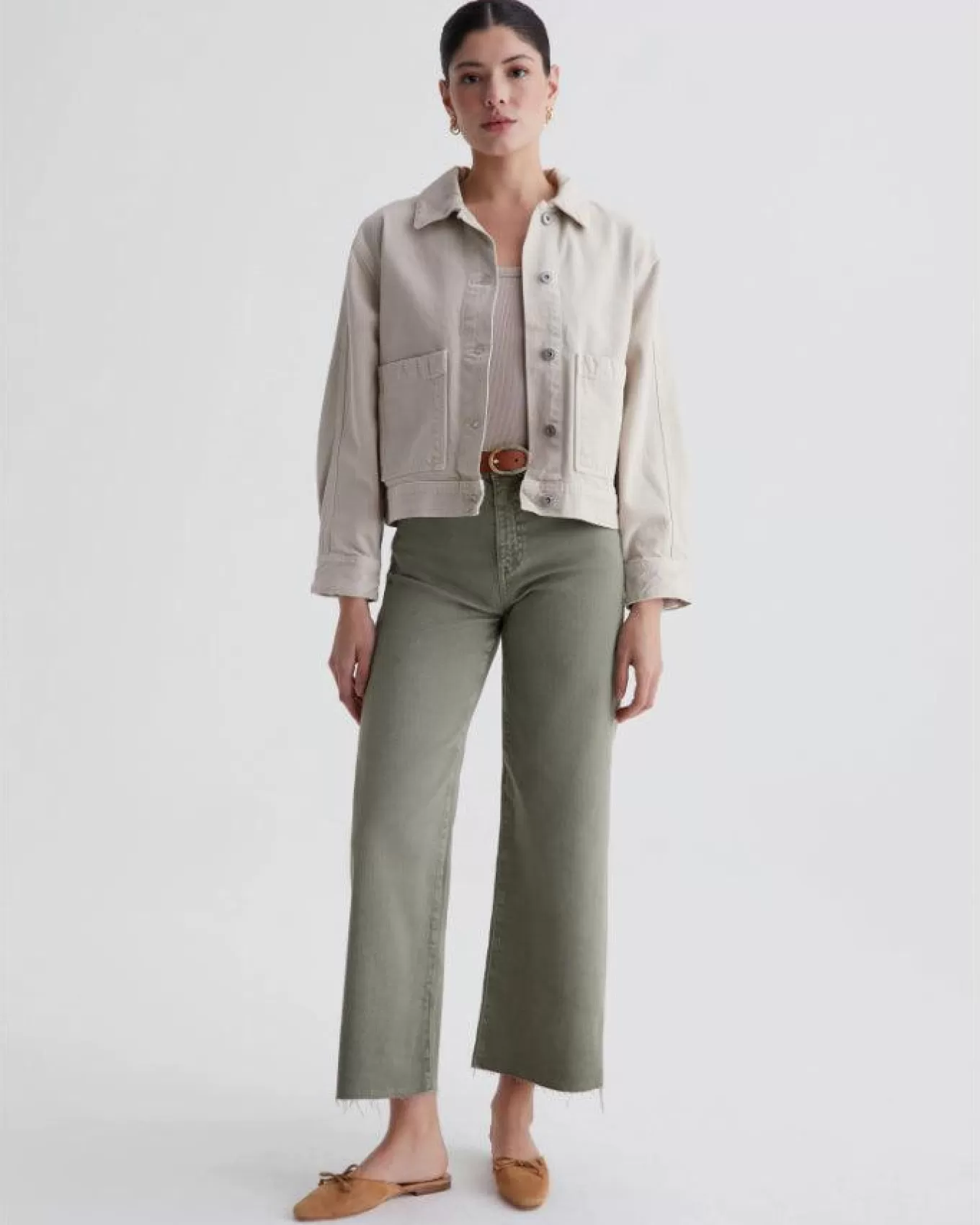 AG Jeans Saige Wide Leg Crop Jeans Multiple Colors<Adriano Goldschmied Jeans Online