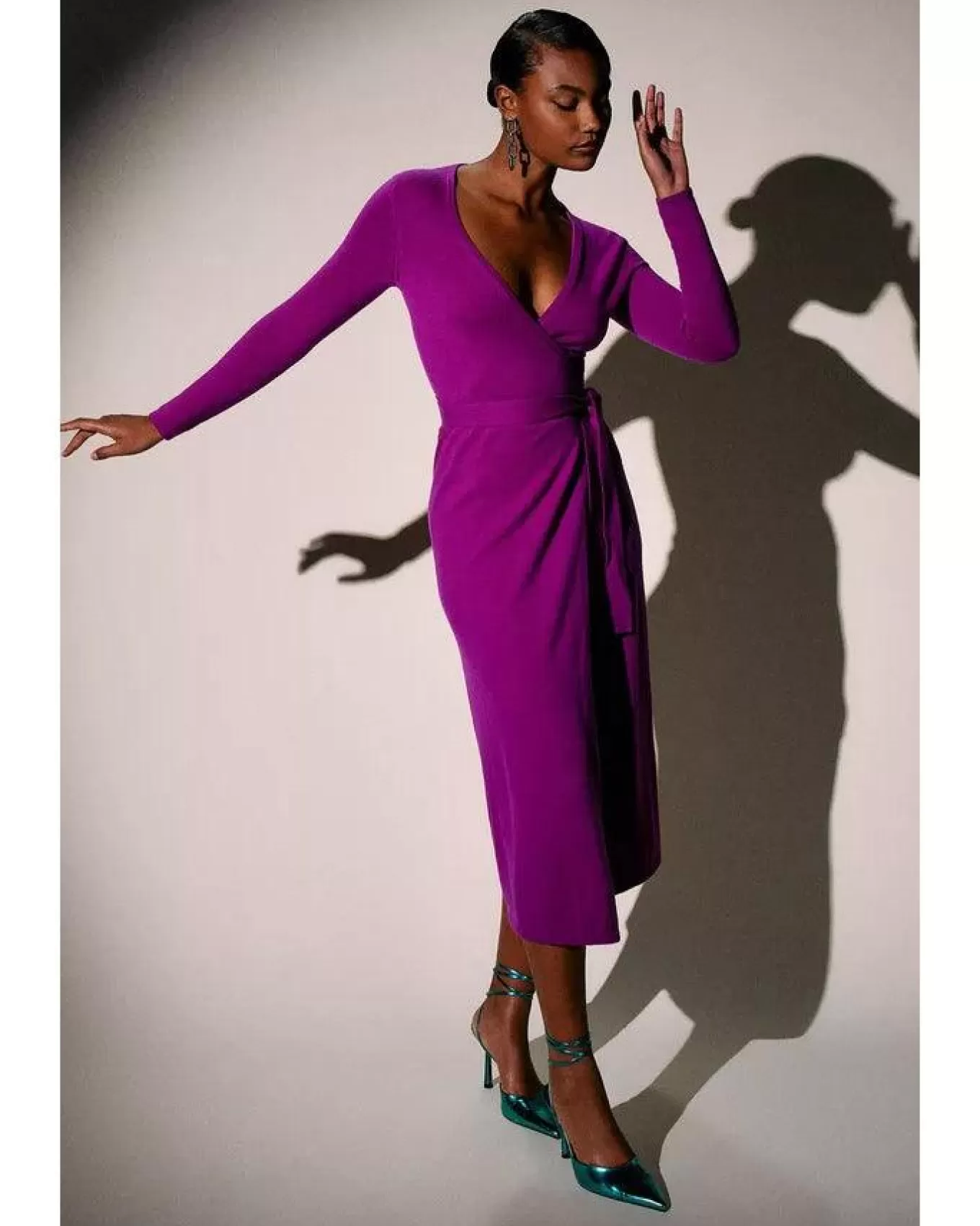 Astrid Cashmere Wool Wrap Dress<Diane Von Furstenberg Online