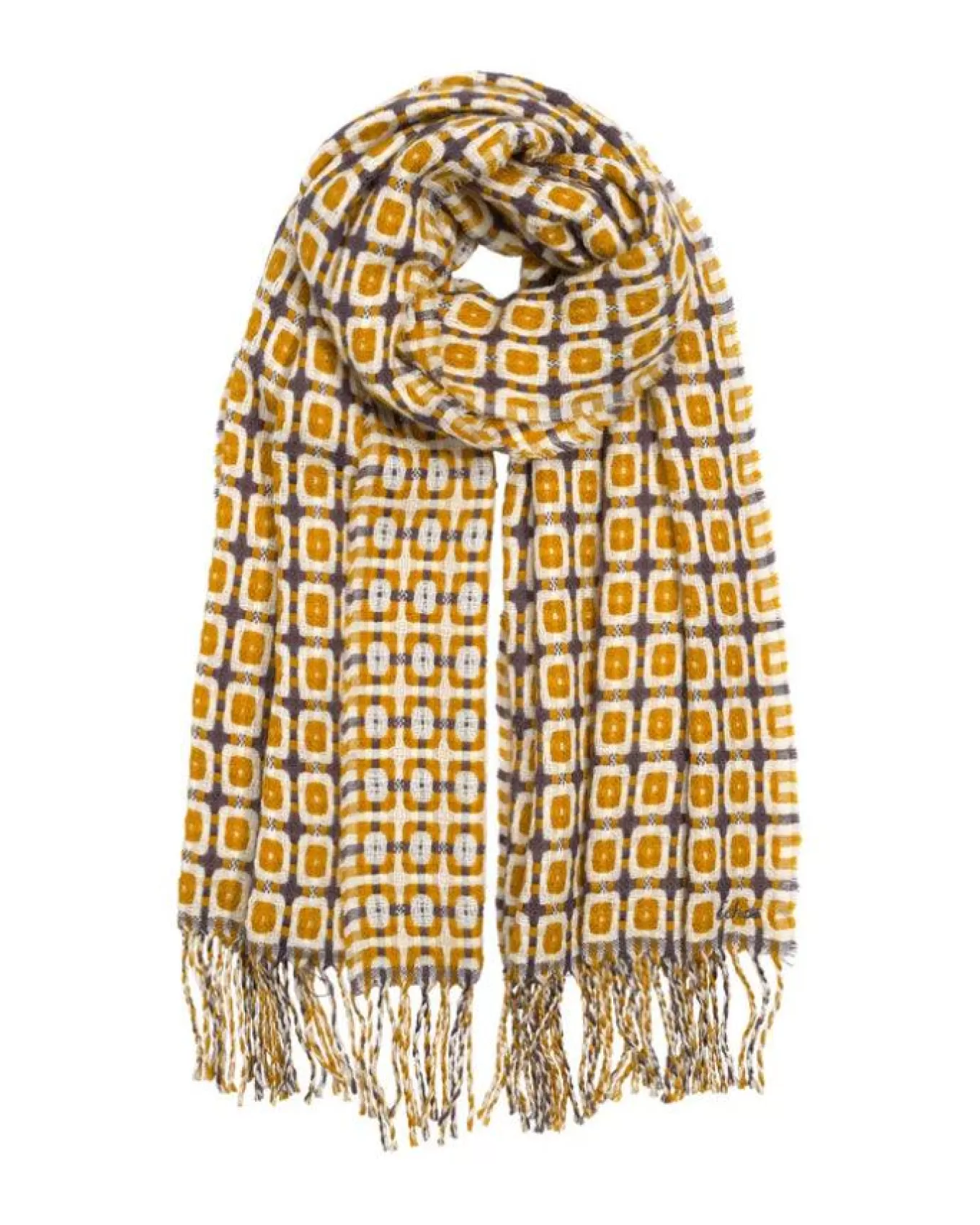 Basket Weave Wrap Scarf<Echo Discount