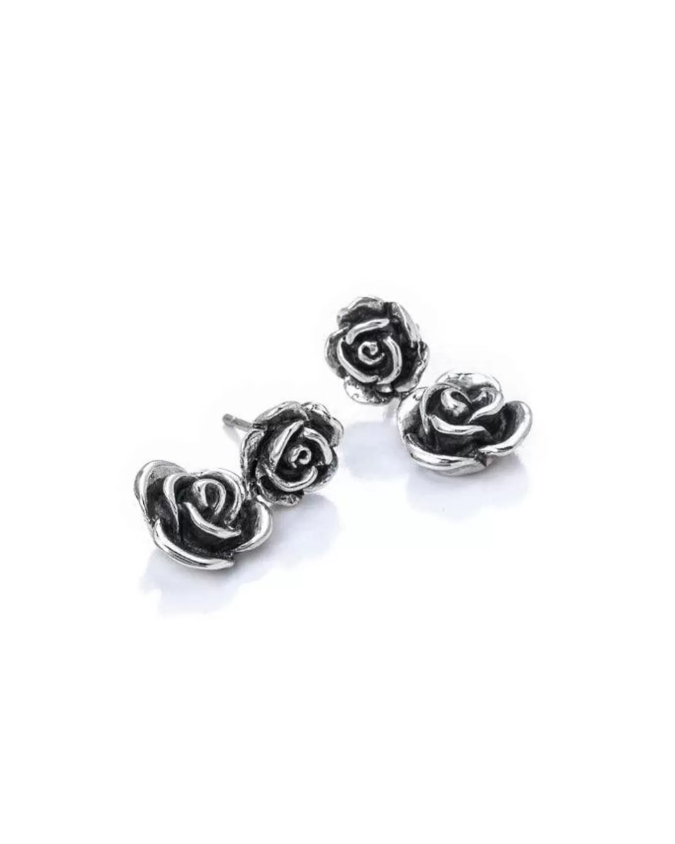 Double Rose Drop Earrings<Bloodline Design Cheap