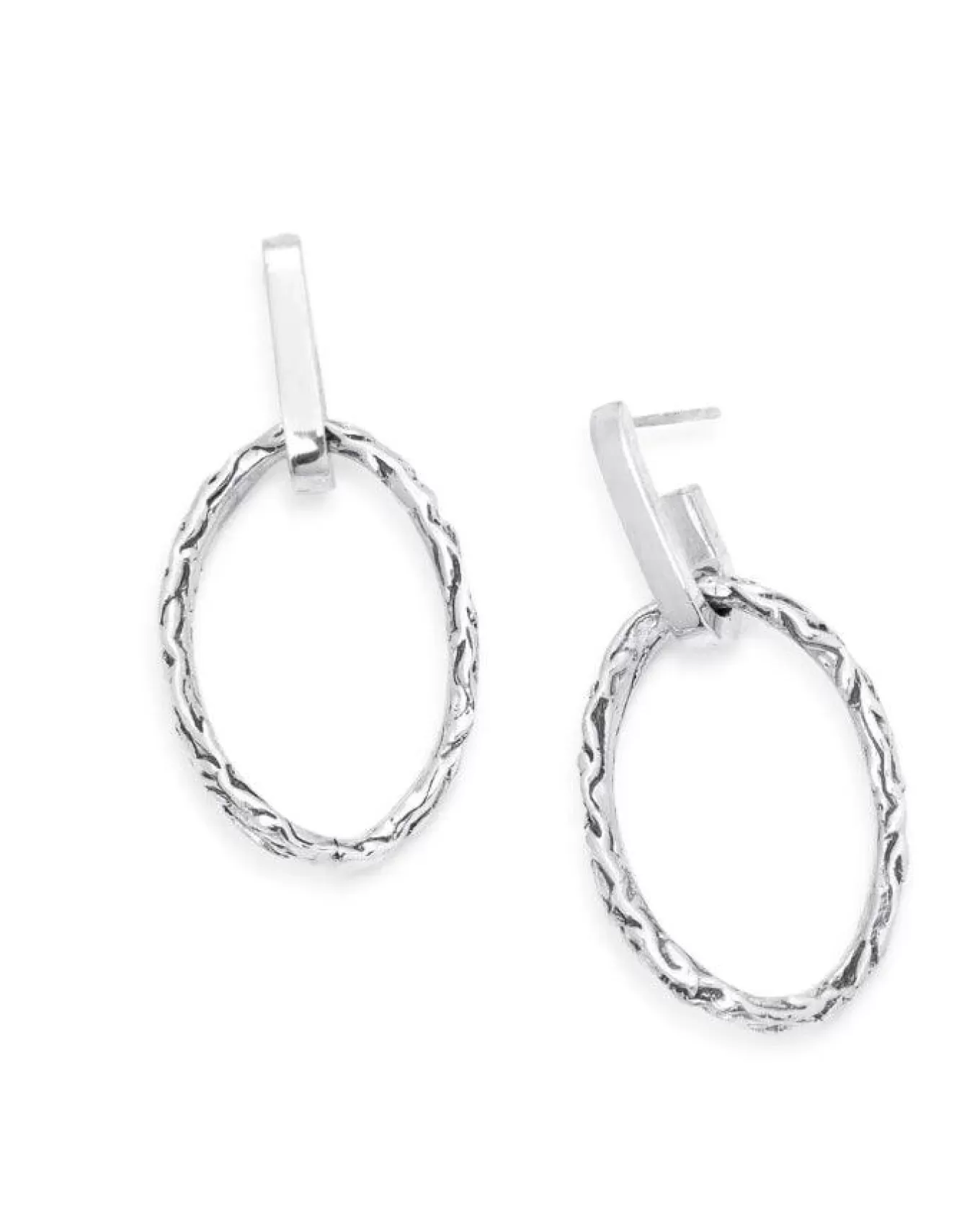 Large Modern Vintage Earrings<Bloodline Design Online