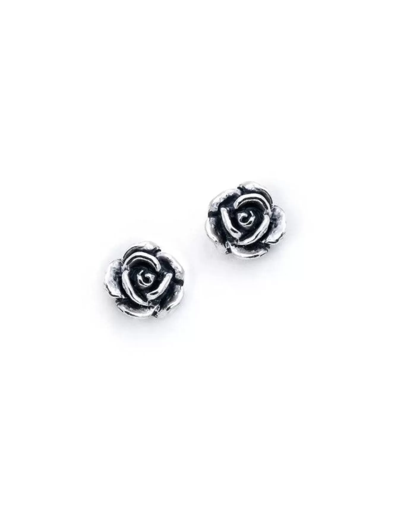 Rose Stud Earrings<Bloodline Design Store