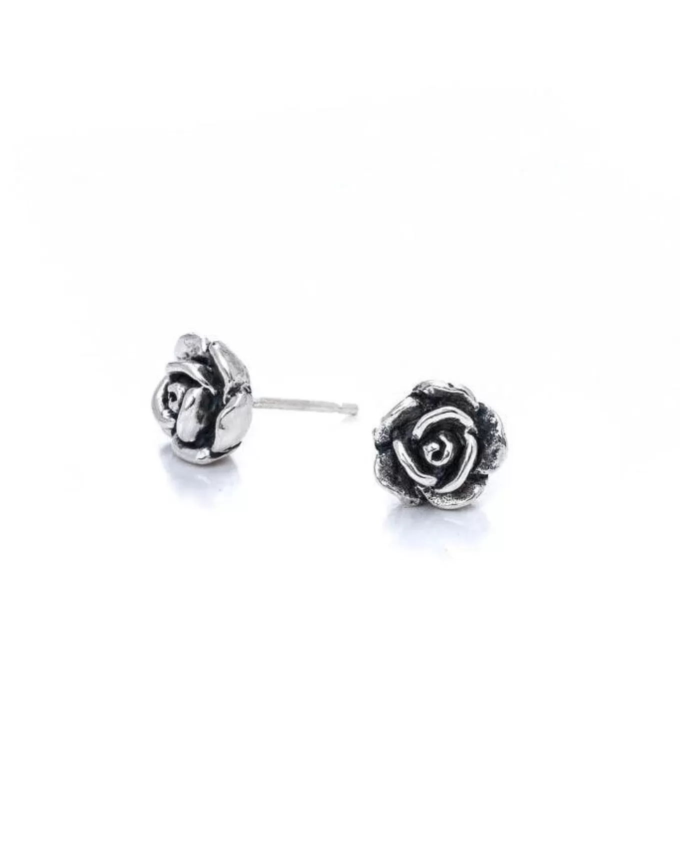 Rose Stud Earrings<Bloodline Design Store