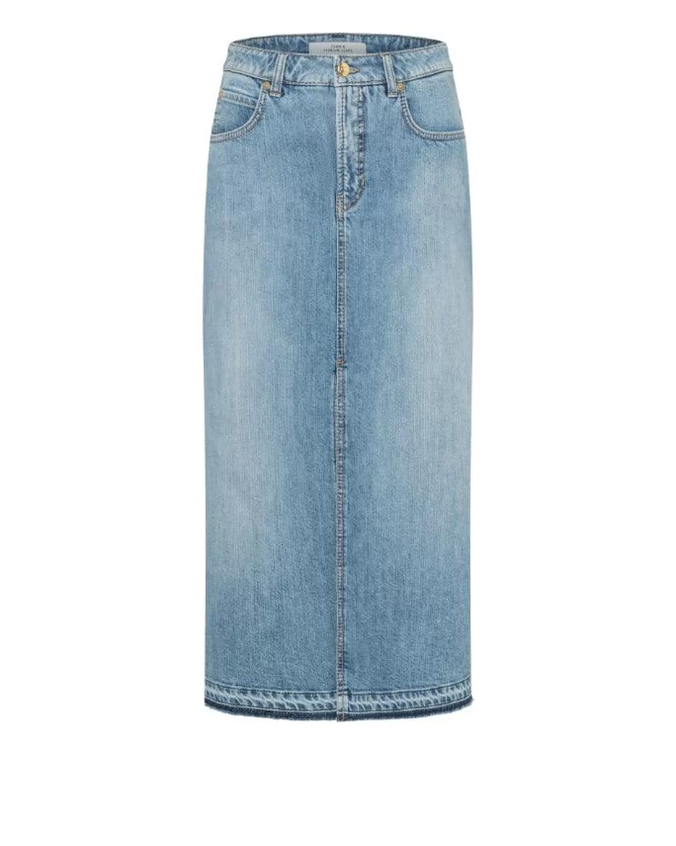 Hailey Denim Midi Skirt<Cambio Cheap