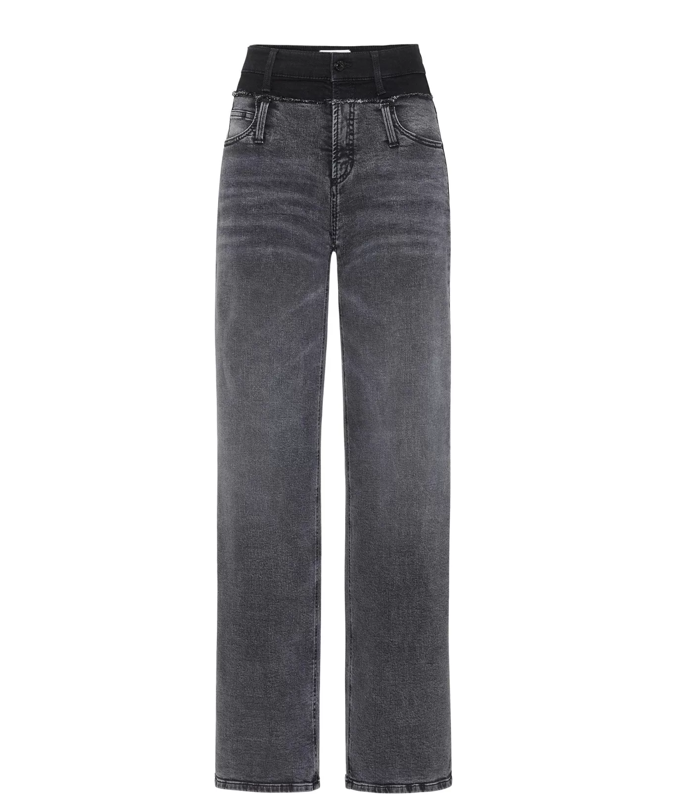 Shannen Two Tone Waist Jeans<Cambio New