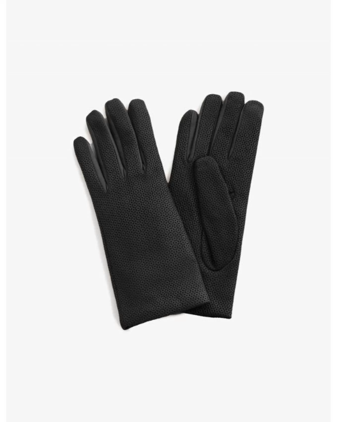 Perforated Pattern Nappa Leather Gloves<Cinzia Rocca Cheap