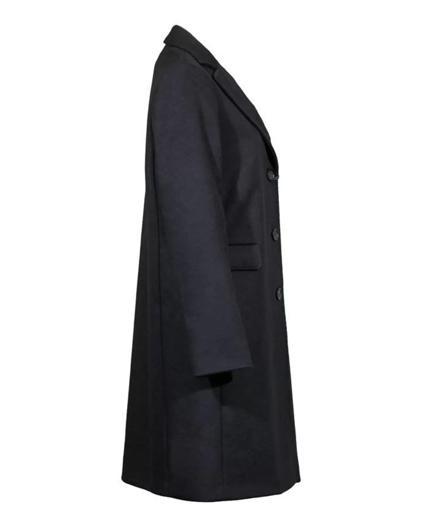 Wool Knee Length Coat<Cinzia Rocca Fashion