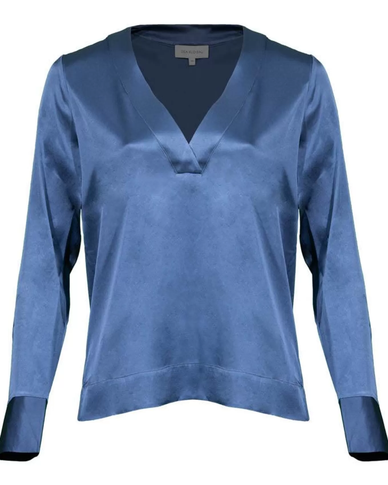 Rayna V-Neck Silk Blouse<Dea Kudibal New