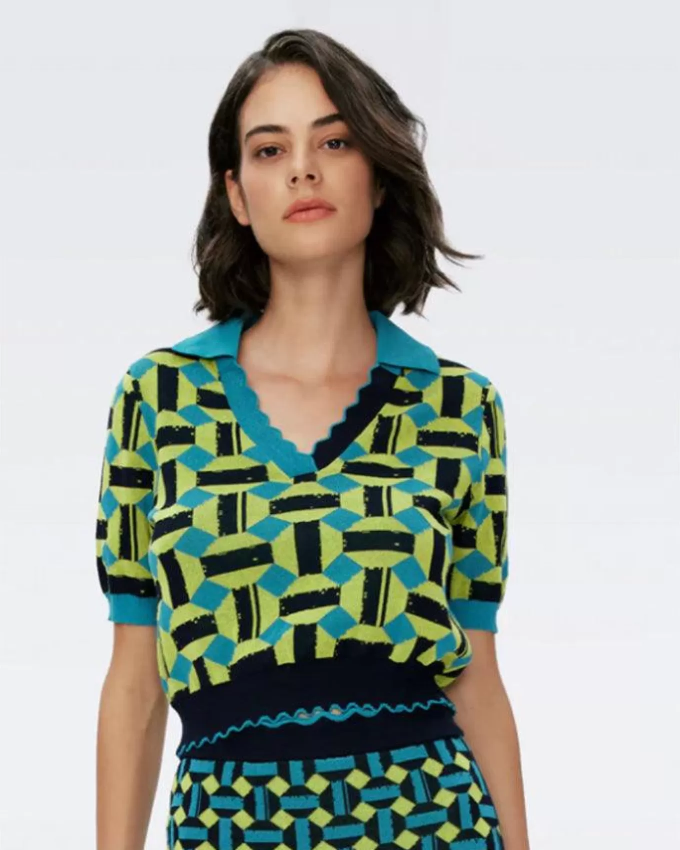 Hannah Knit Top<Diane Von Furstenberg Discount