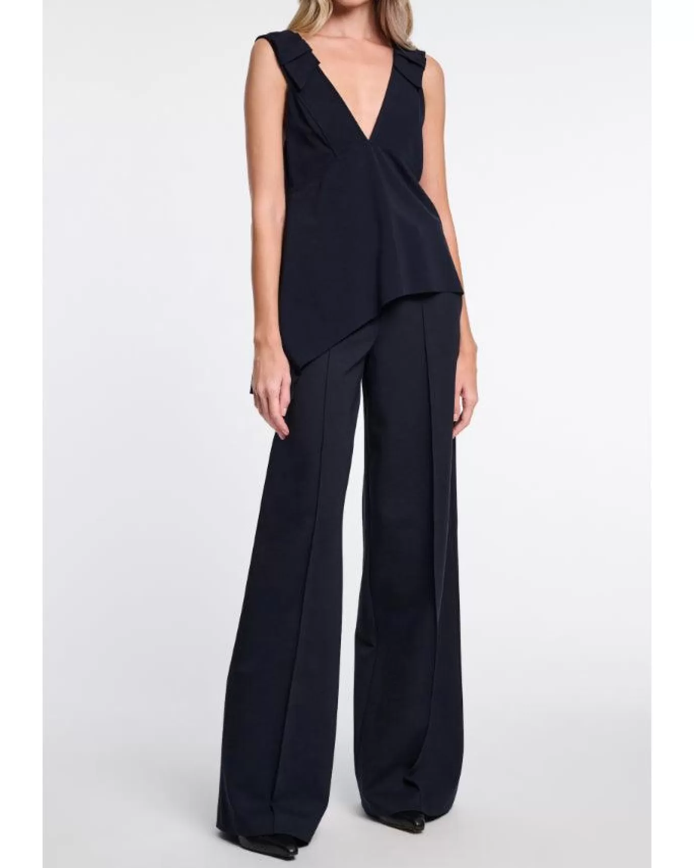 Emotional Essence Wid Leg Pants Dark Navy<Dorothee Schumacher New