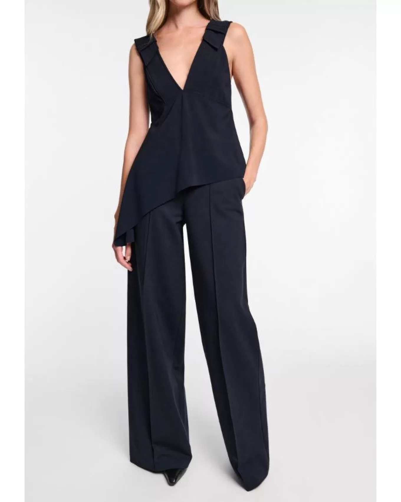 Emotional Essence Wid Leg Pants Dark Navy<Dorothee Schumacher New