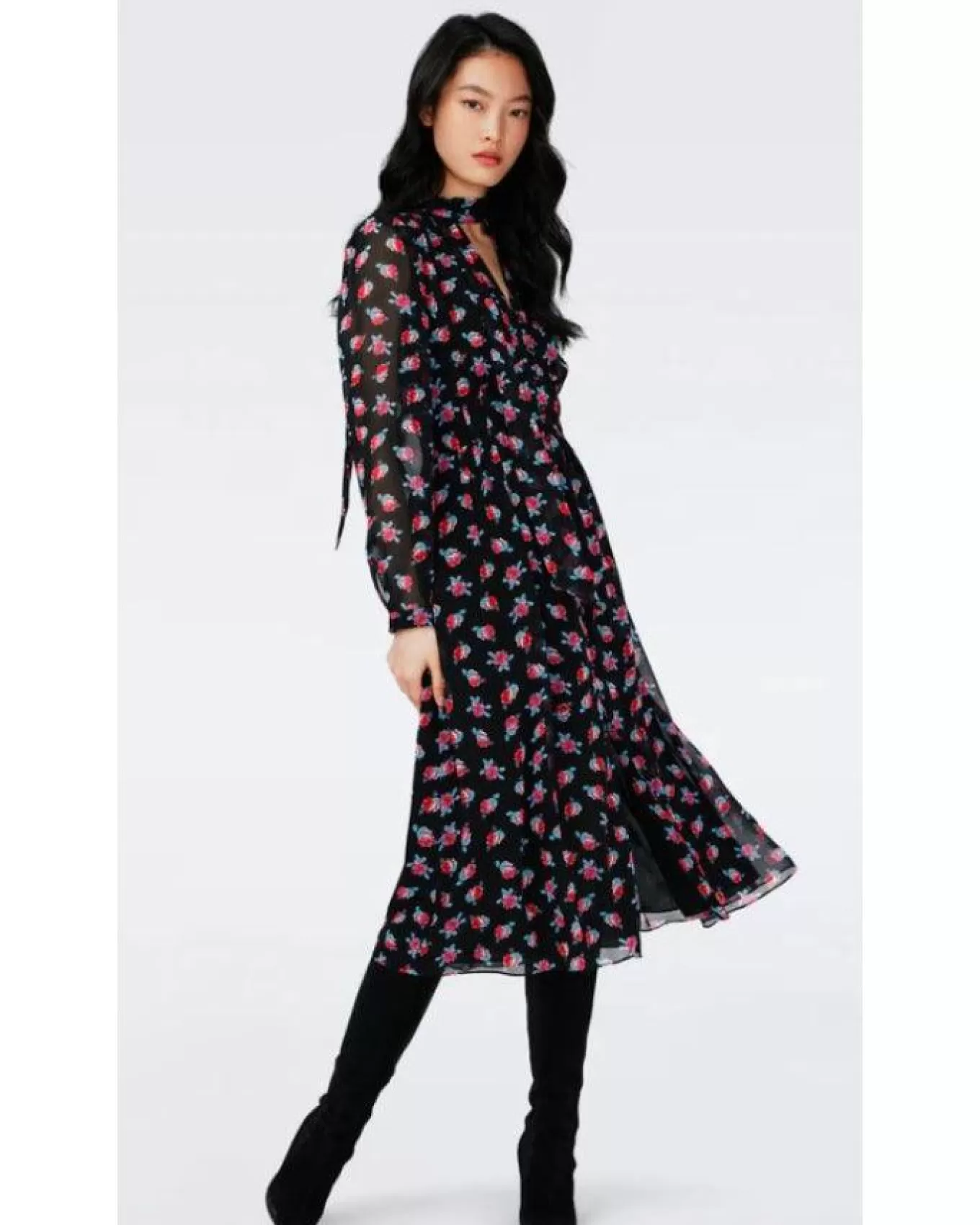 DVF Erica Midi Dress<Diane Von Furstenberg New