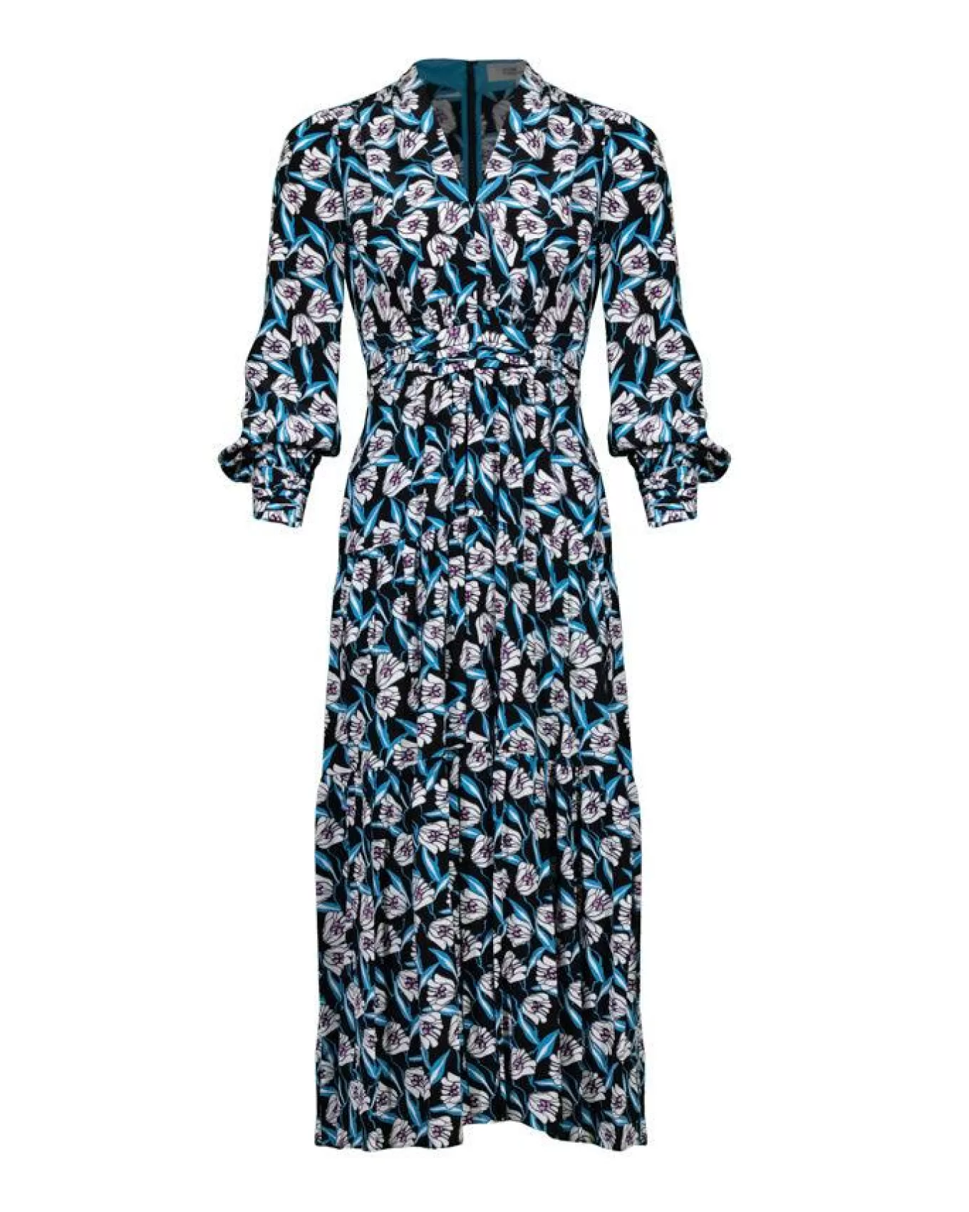 DVF Gil Floral Print Dress<Diane Von Furstenberg Best Sale