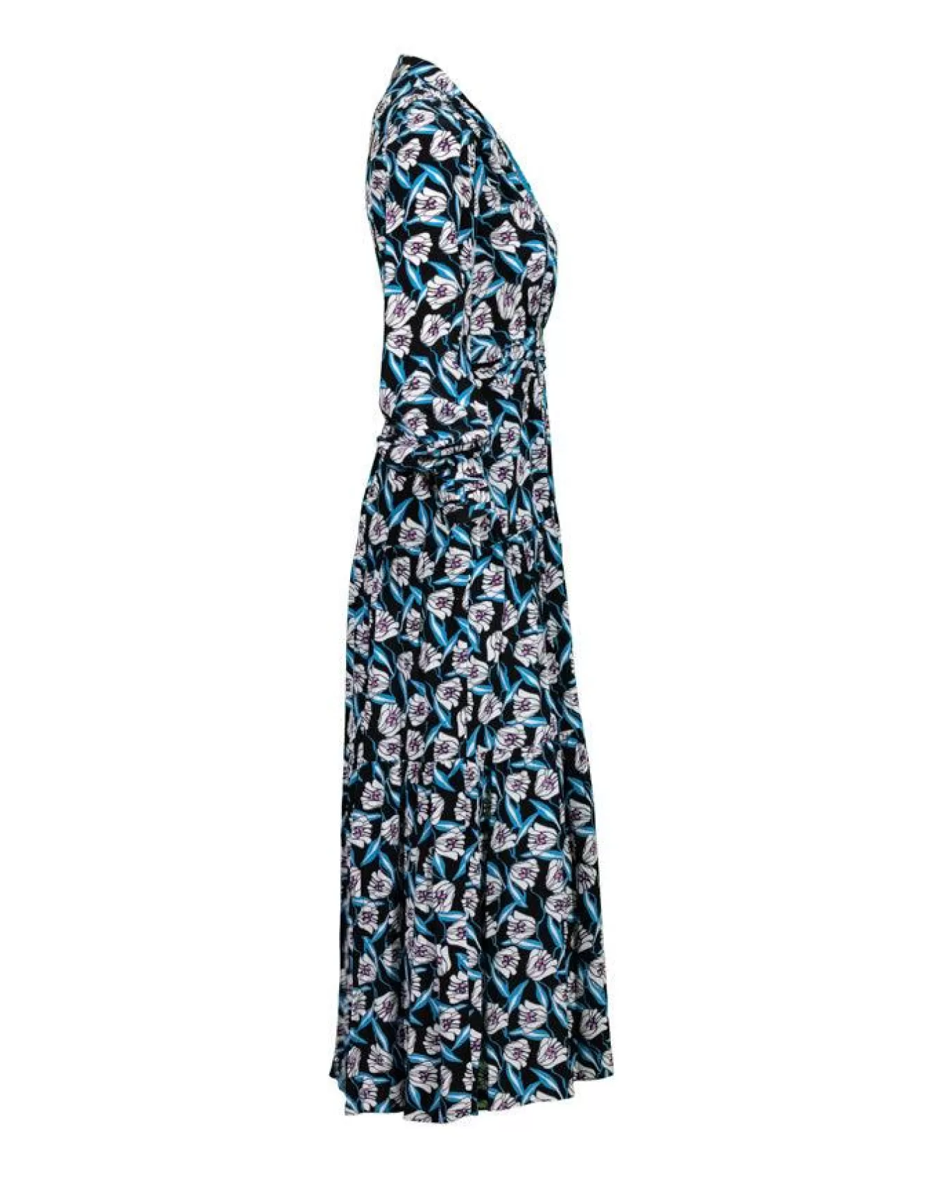 DVF Gil Floral Print Dress<Diane Von Furstenberg Best Sale