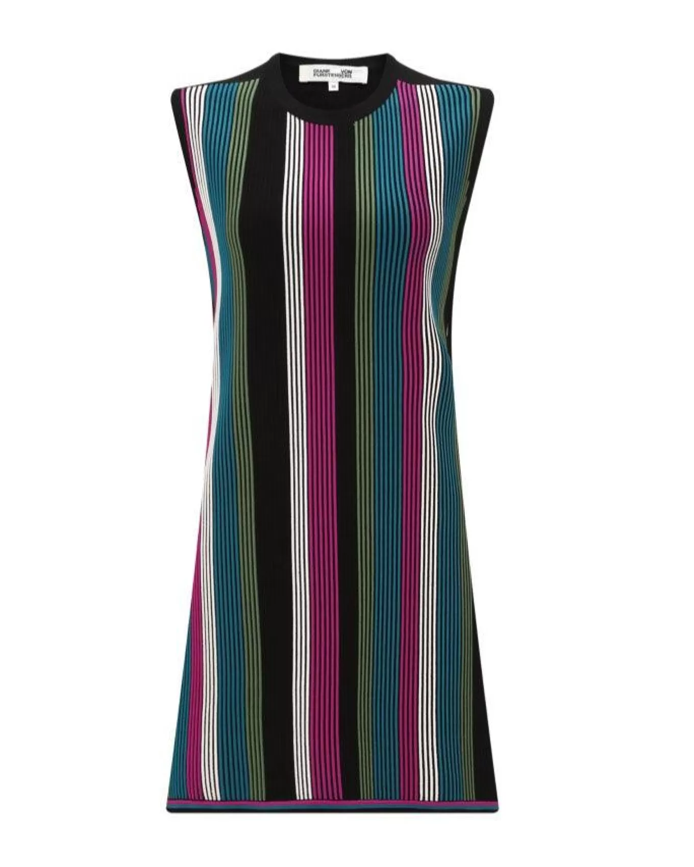 DVF Meta Sleeveless Stripe Dress<Diane Von Furstenberg Cheap