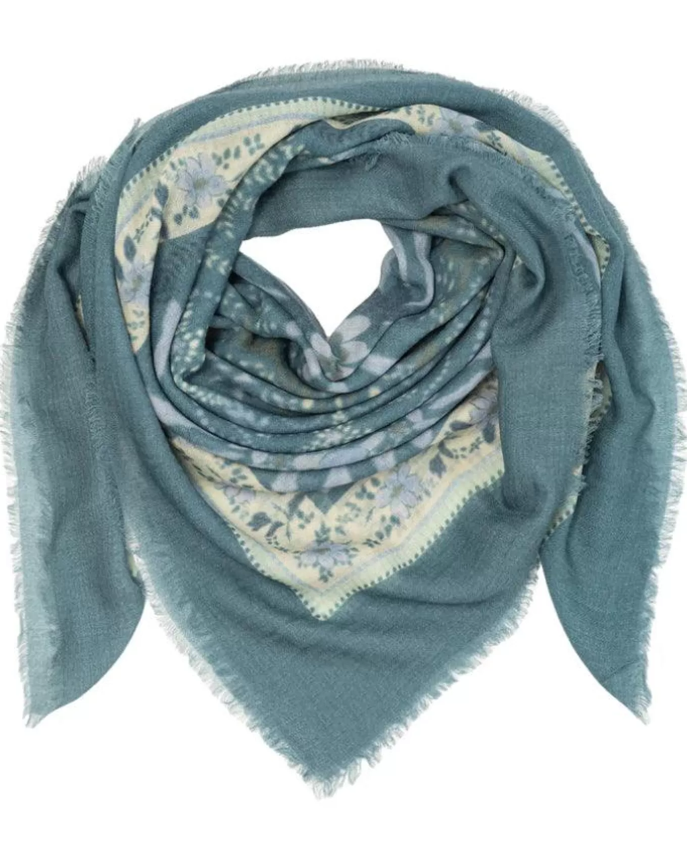 Vintage Floral Charm Square Scarf<Echo Best Sale