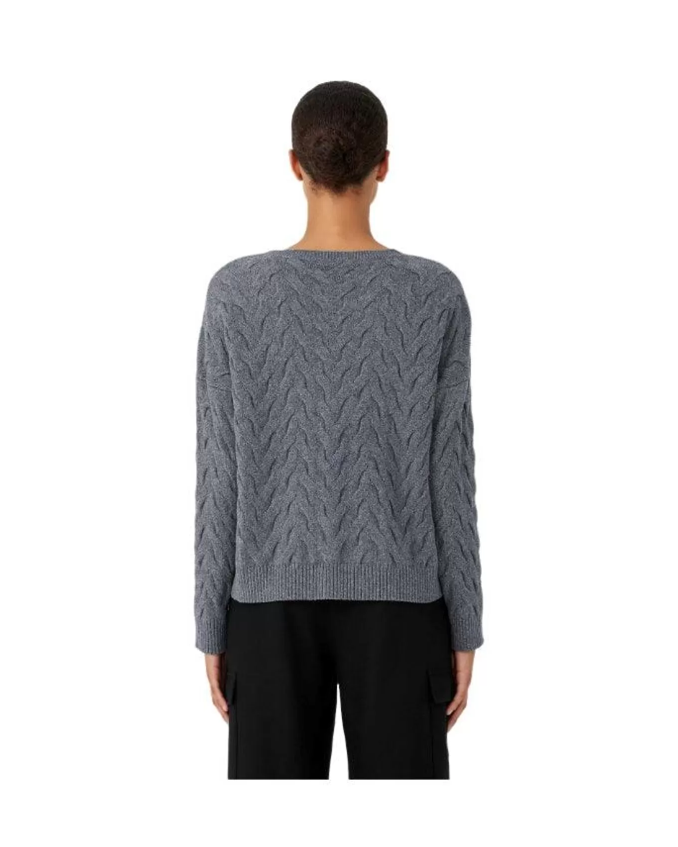 Cmere Blend Cable Knit Pullover<Eileen Fisher Cheap