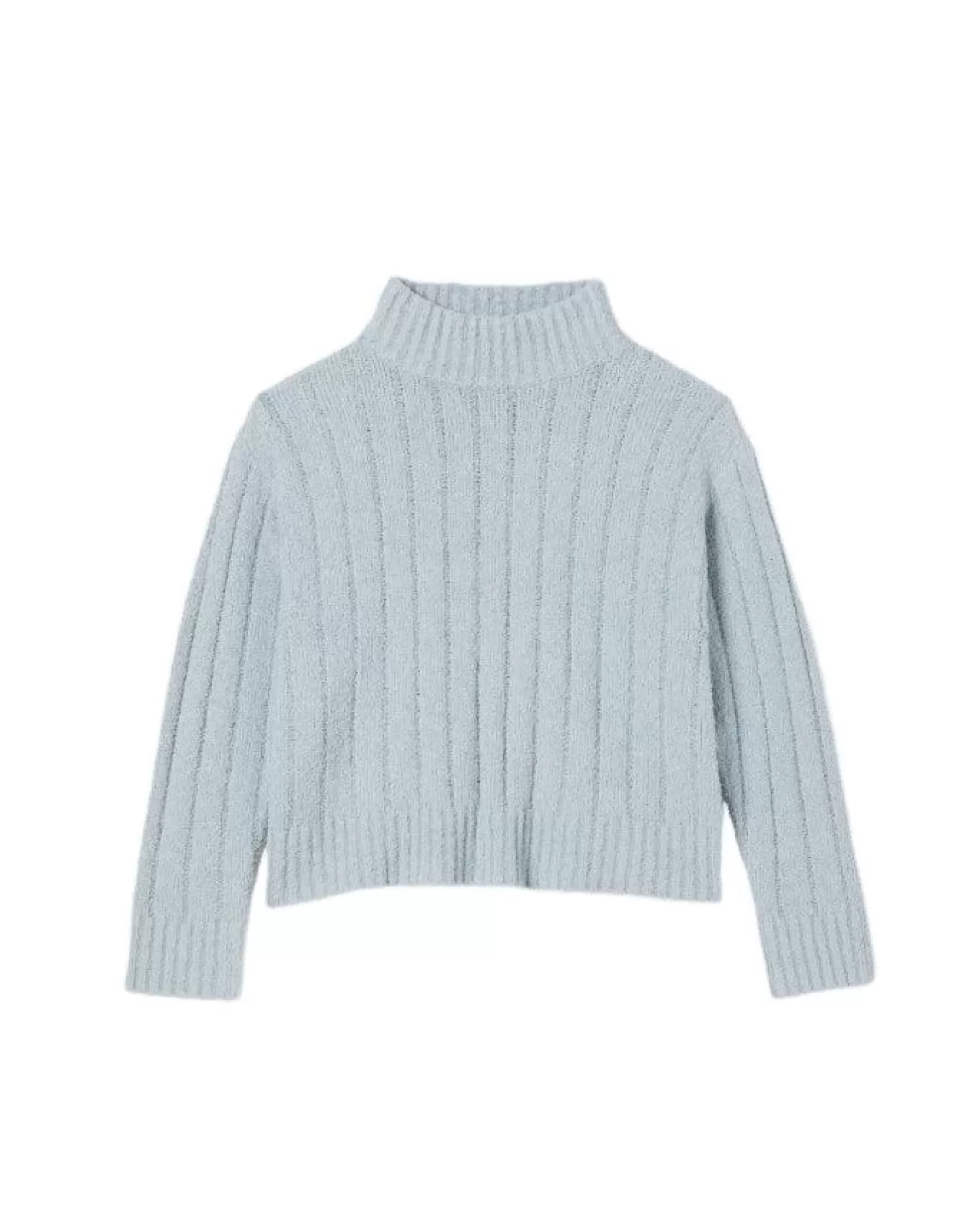 Cotton Fluff Rib Turtleneck Sweater<Eileen Fisher Sale