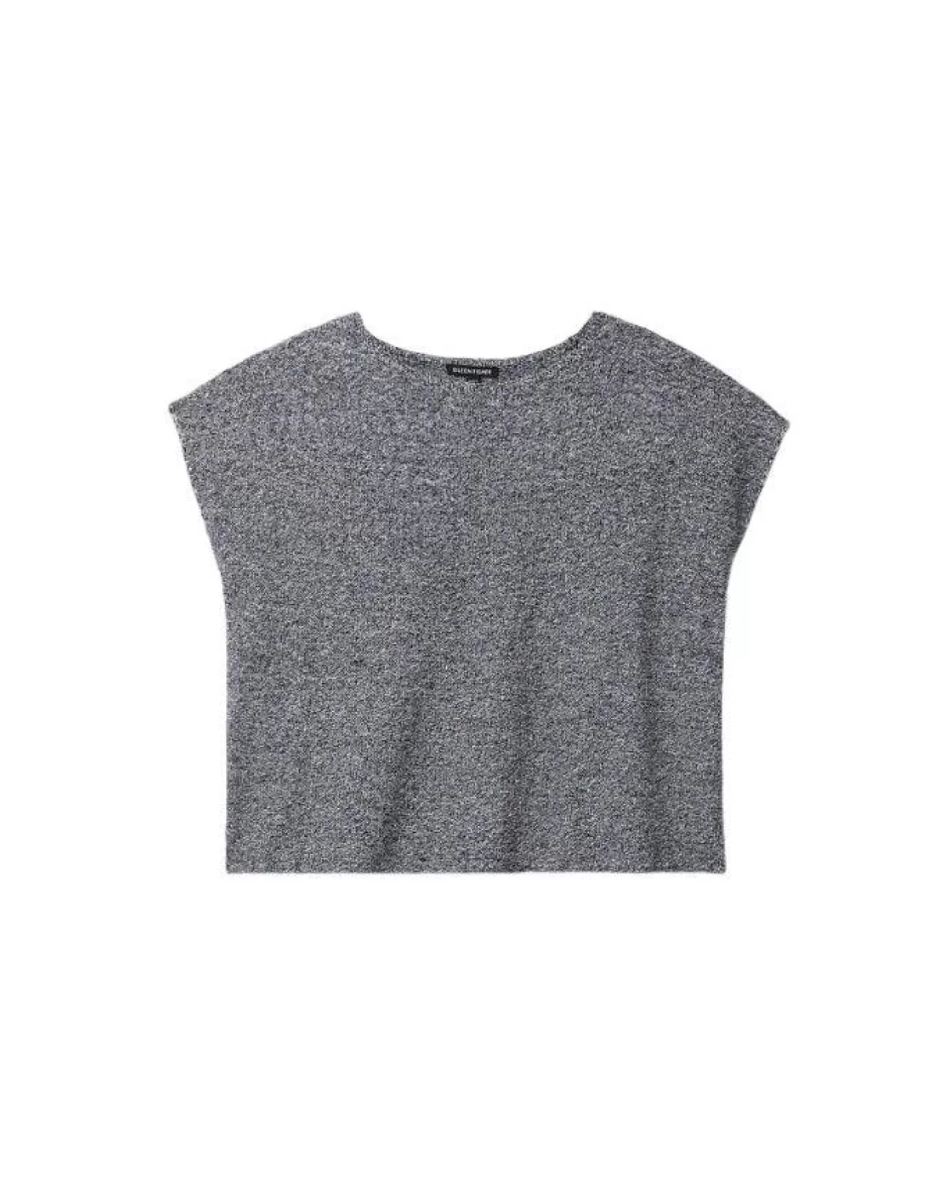 Crew Neck Box Top Black White<Eileen Fisher Discount