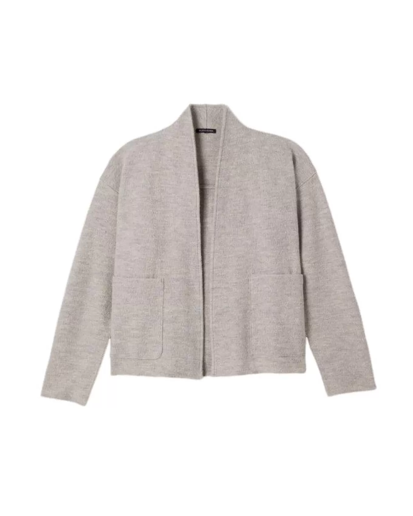 Lightweight Boiled Wool High Collar Jacket<Eileen Fisher Store