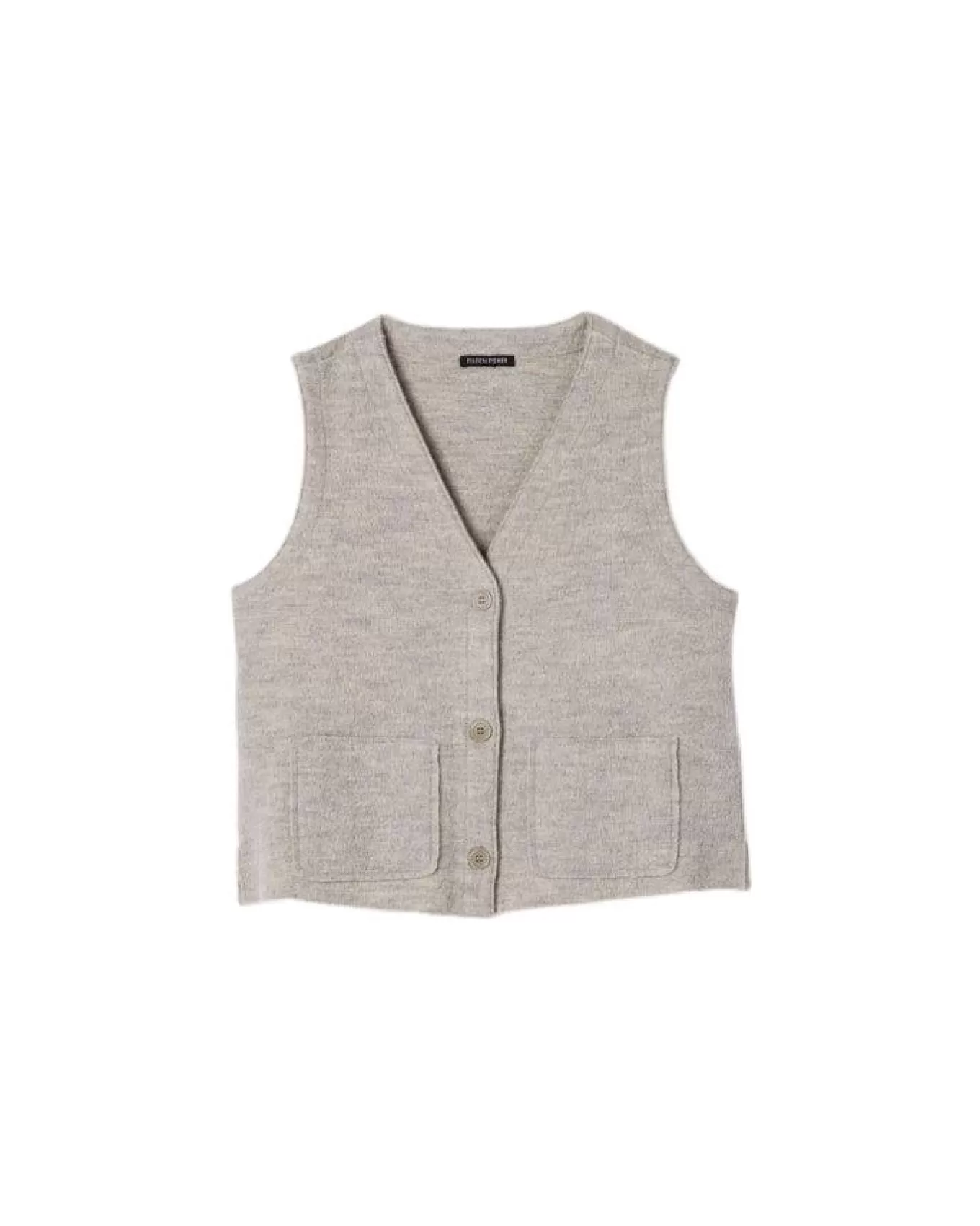 Lightweight Boiled Wool Vest<Eileen Fisher Clearance