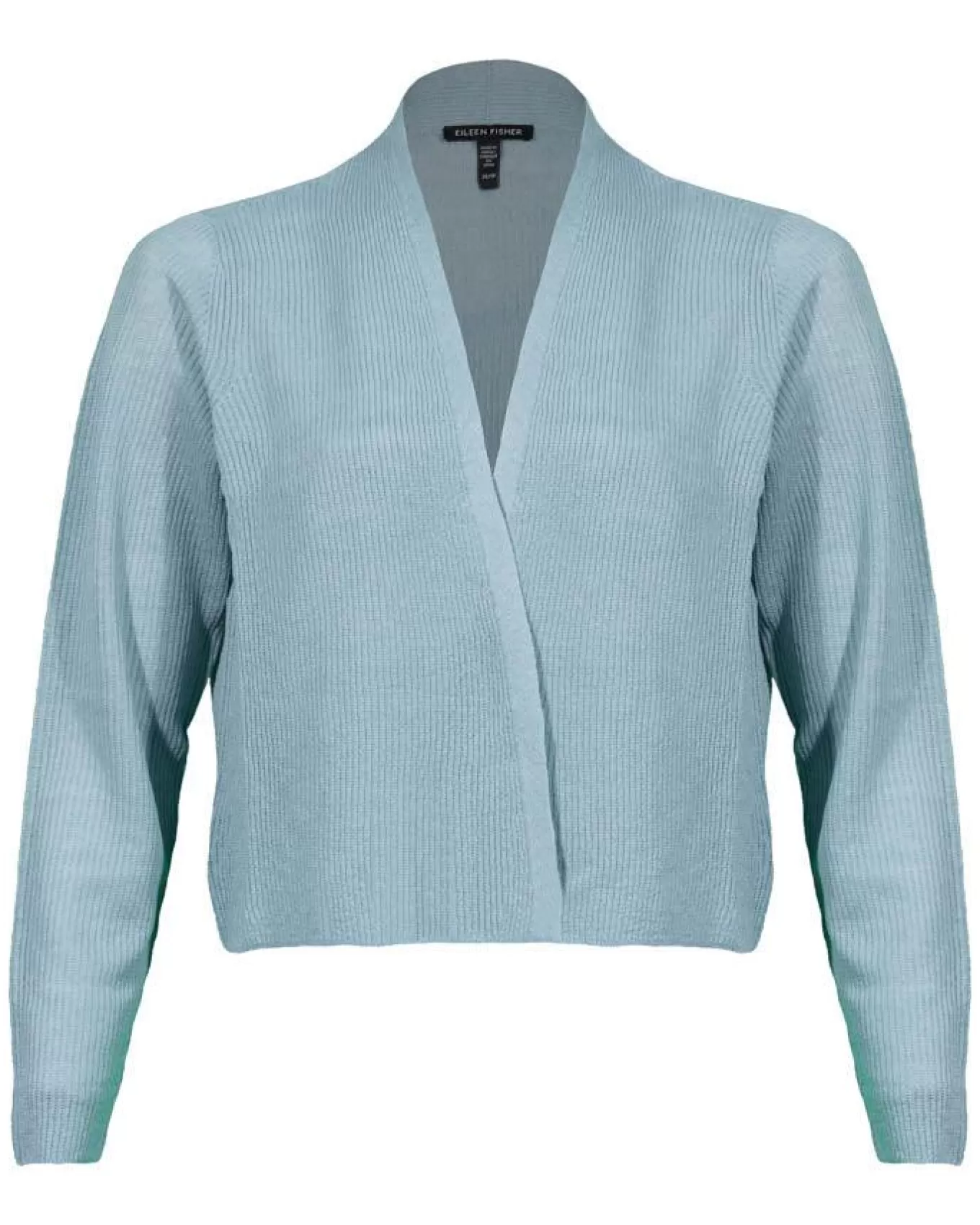 Organic Linen Cotton Airy Tuck Cropped Cardigan<Eileen Fisher Best Sale