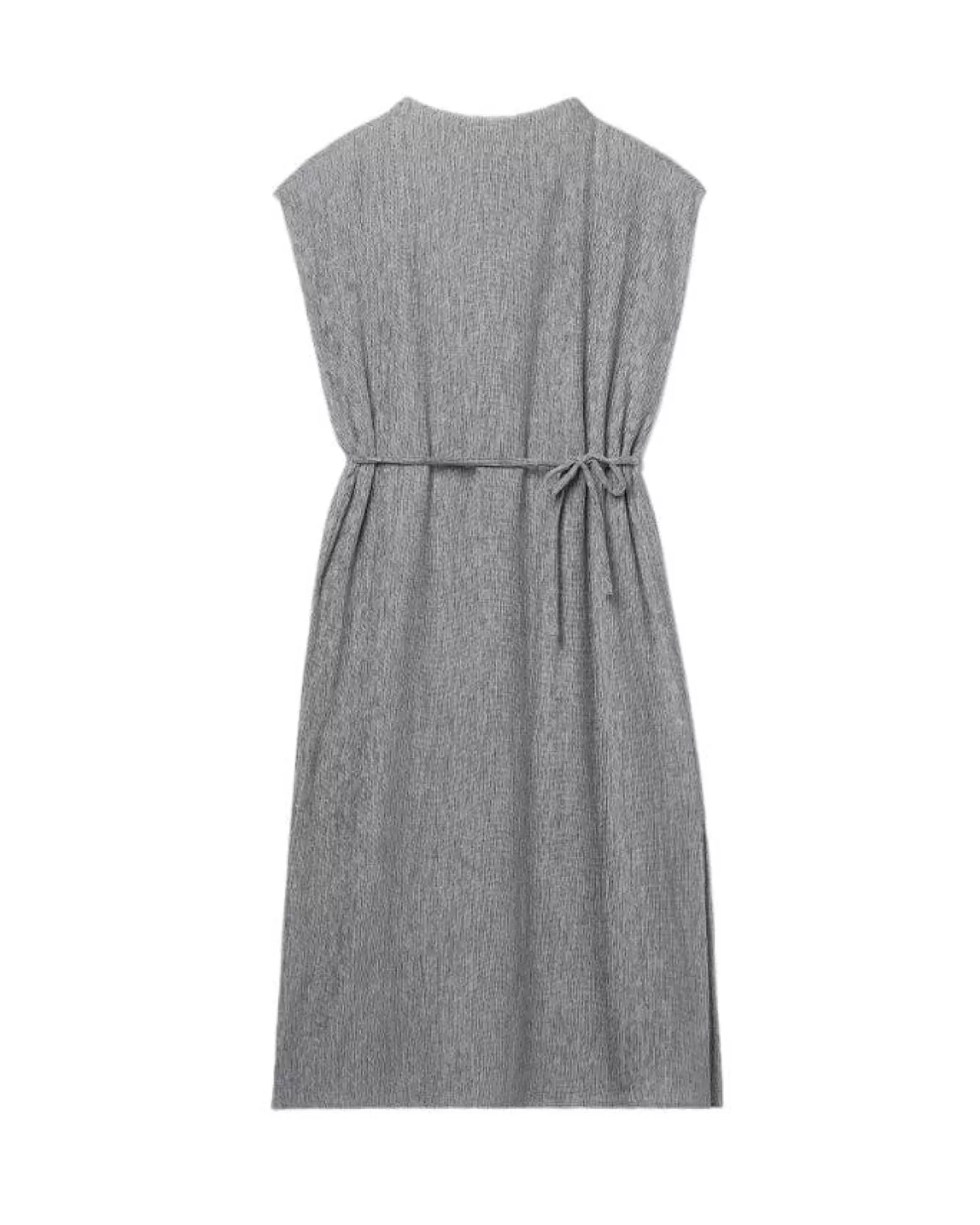 Plisse Funnel Neck Dress<Eileen Fisher Store