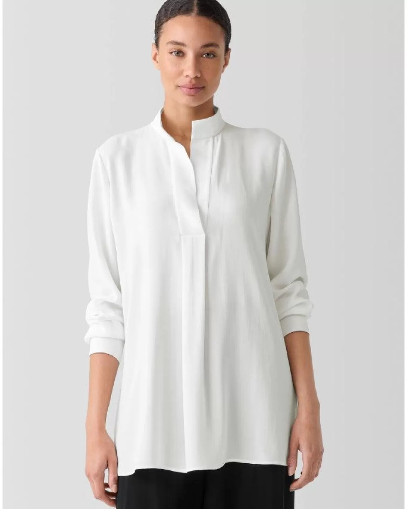 Stand Collar Tunic<Eileen Fisher Shop