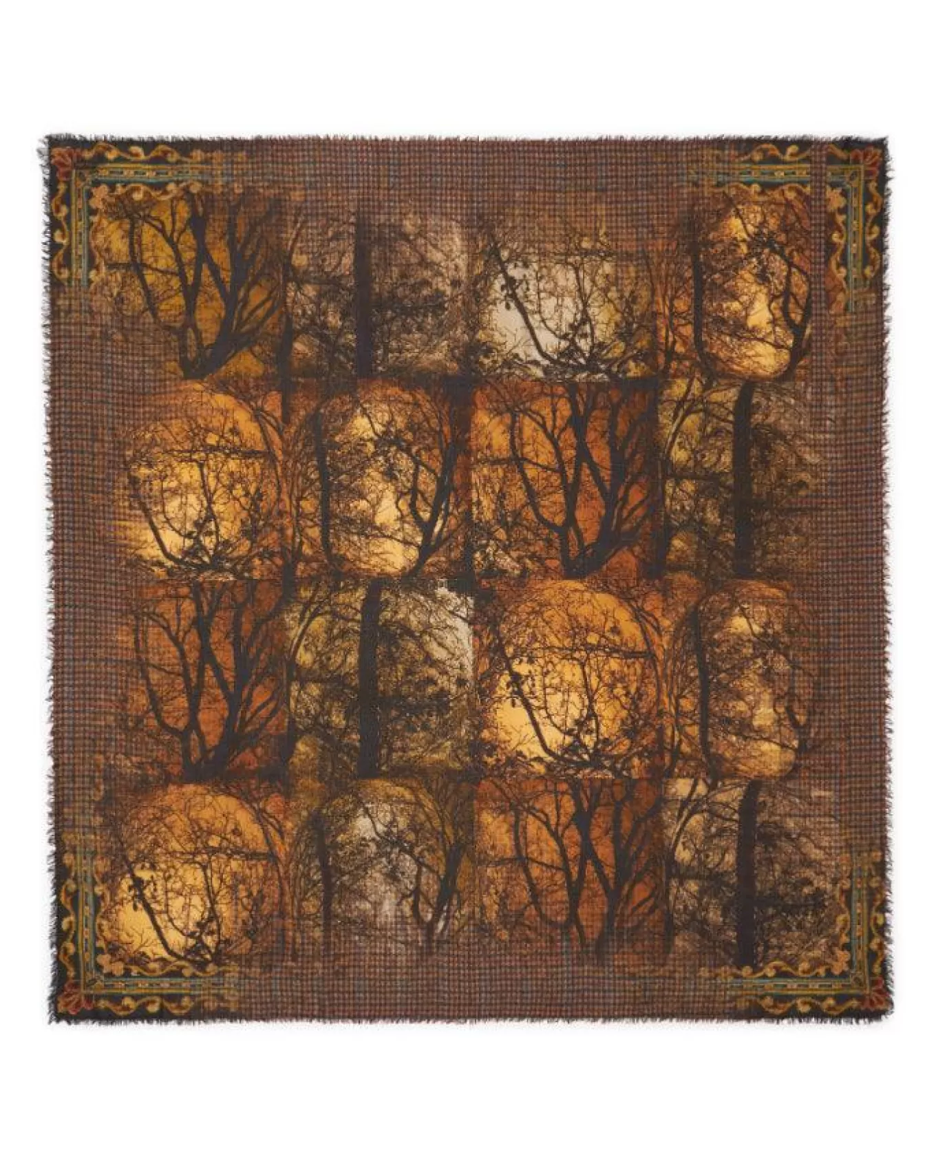 Trees Scarf<Faliero Sarti Shop