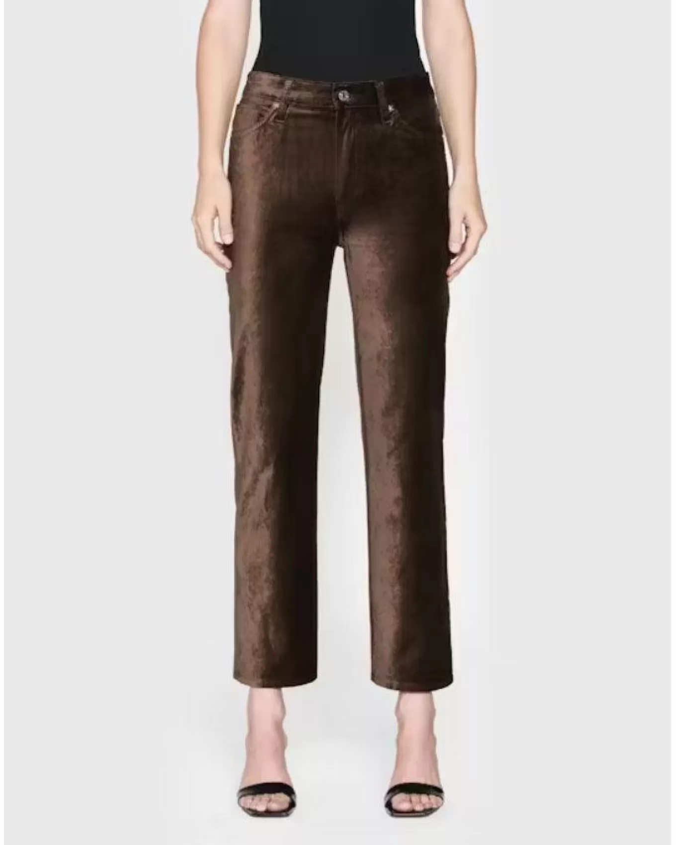 Le Sleek Straight Velveteen Pant<Frame Flash Sale