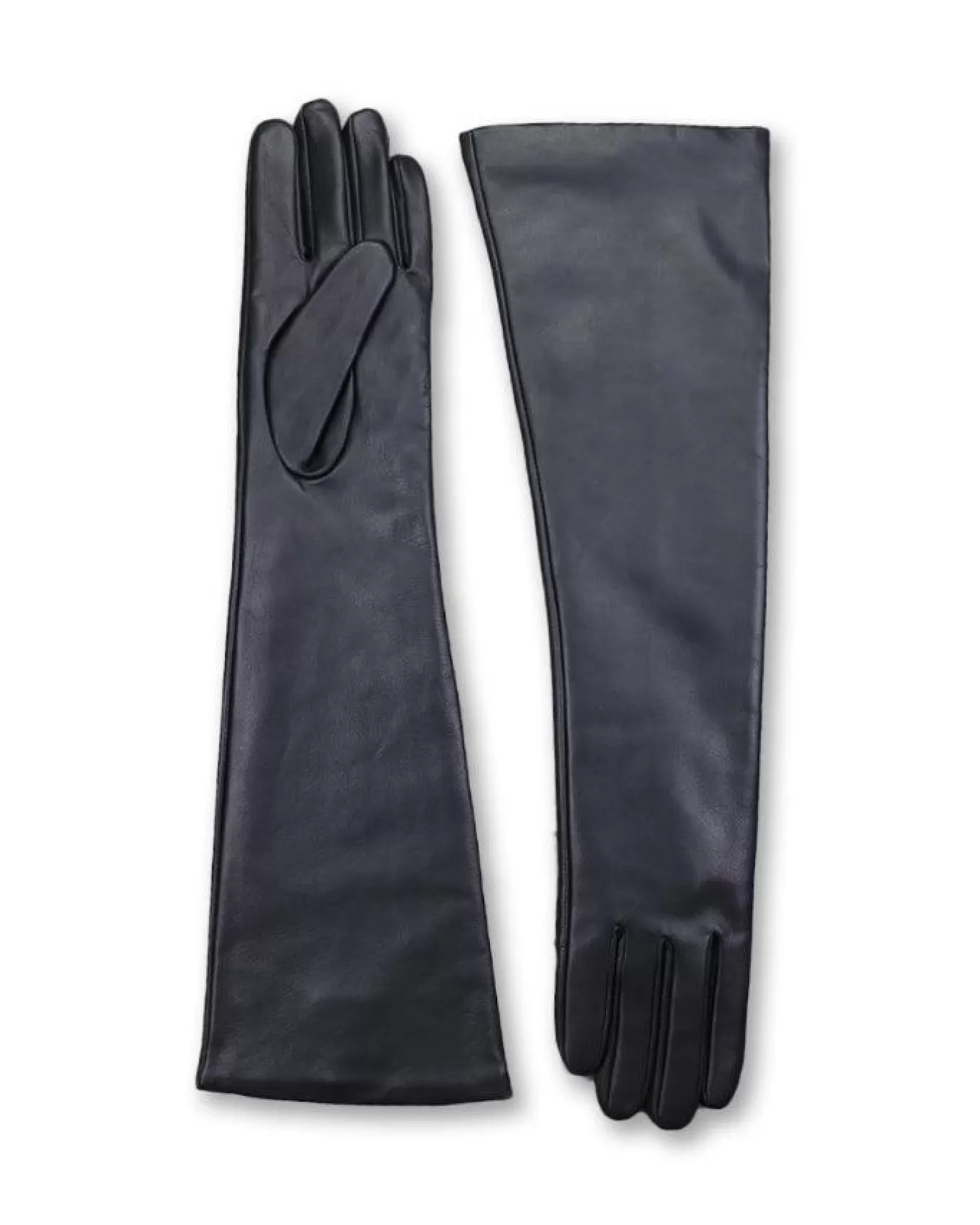 Elbow Length Leather Slouchy Gloves<HiSO Hot