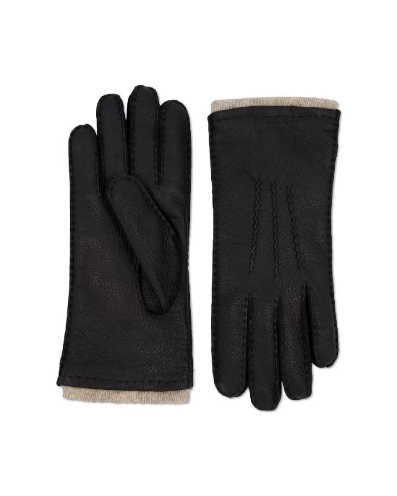 Textured Nappa Leather Gloves<HiSO Shop