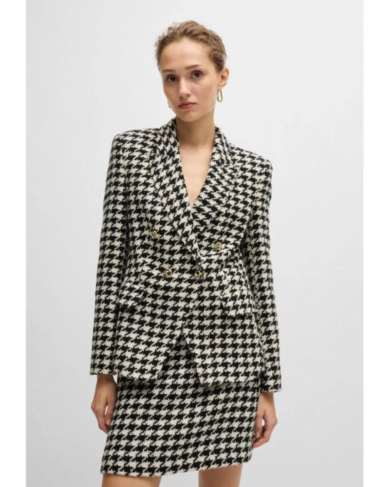 JIA-DB2 Houndstooth Jacket<Hugo Store