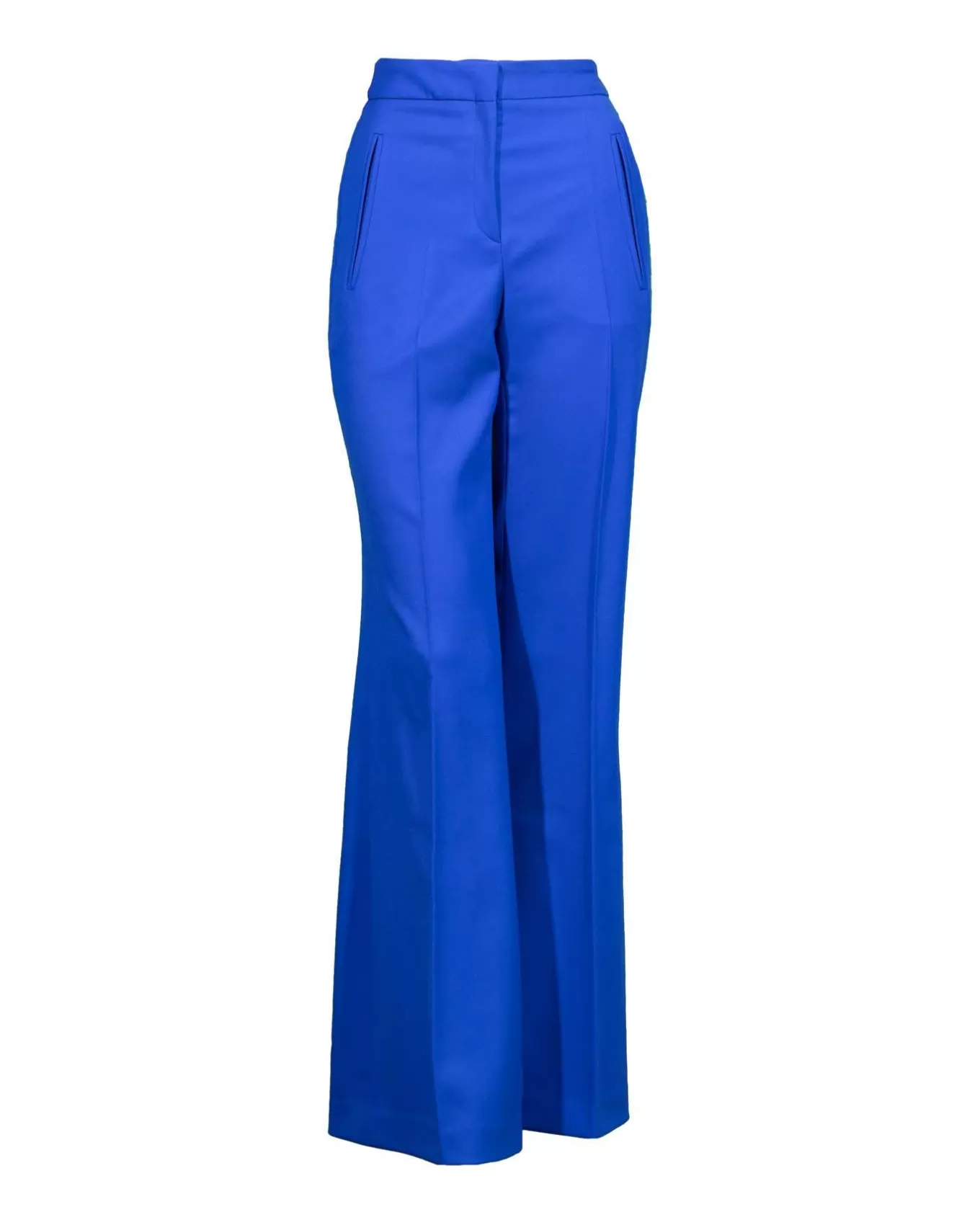 Talia Long Wool Twill Fit Flared Pants<Hugo Fashion