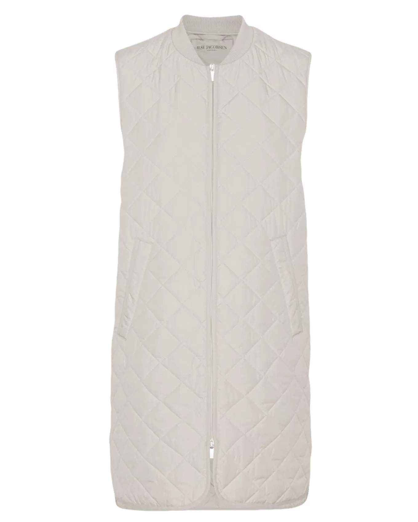 - Quilted Long Vest<Ilse Jacobsen Hot