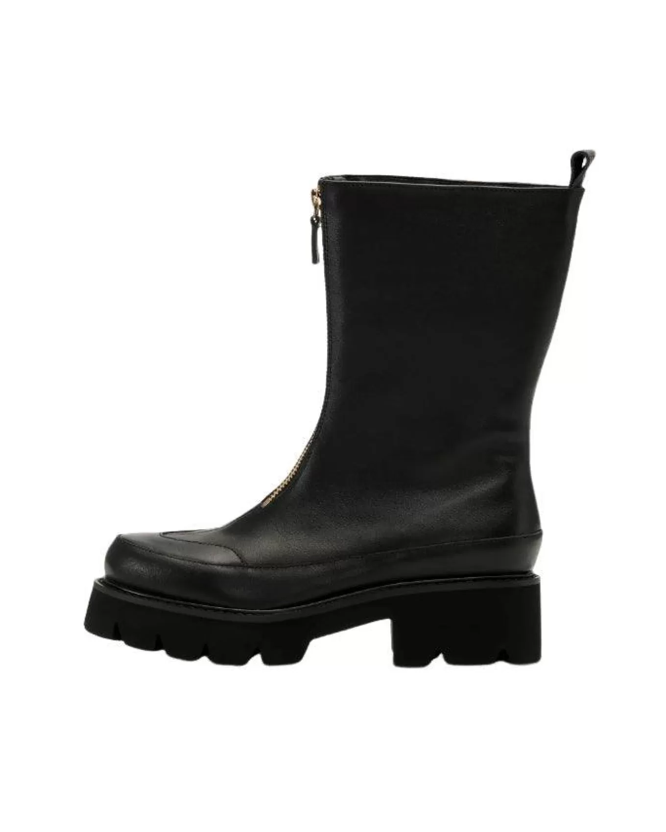 Miley Leather Front Zip Calf Boot<Ilse Jacobsen Online