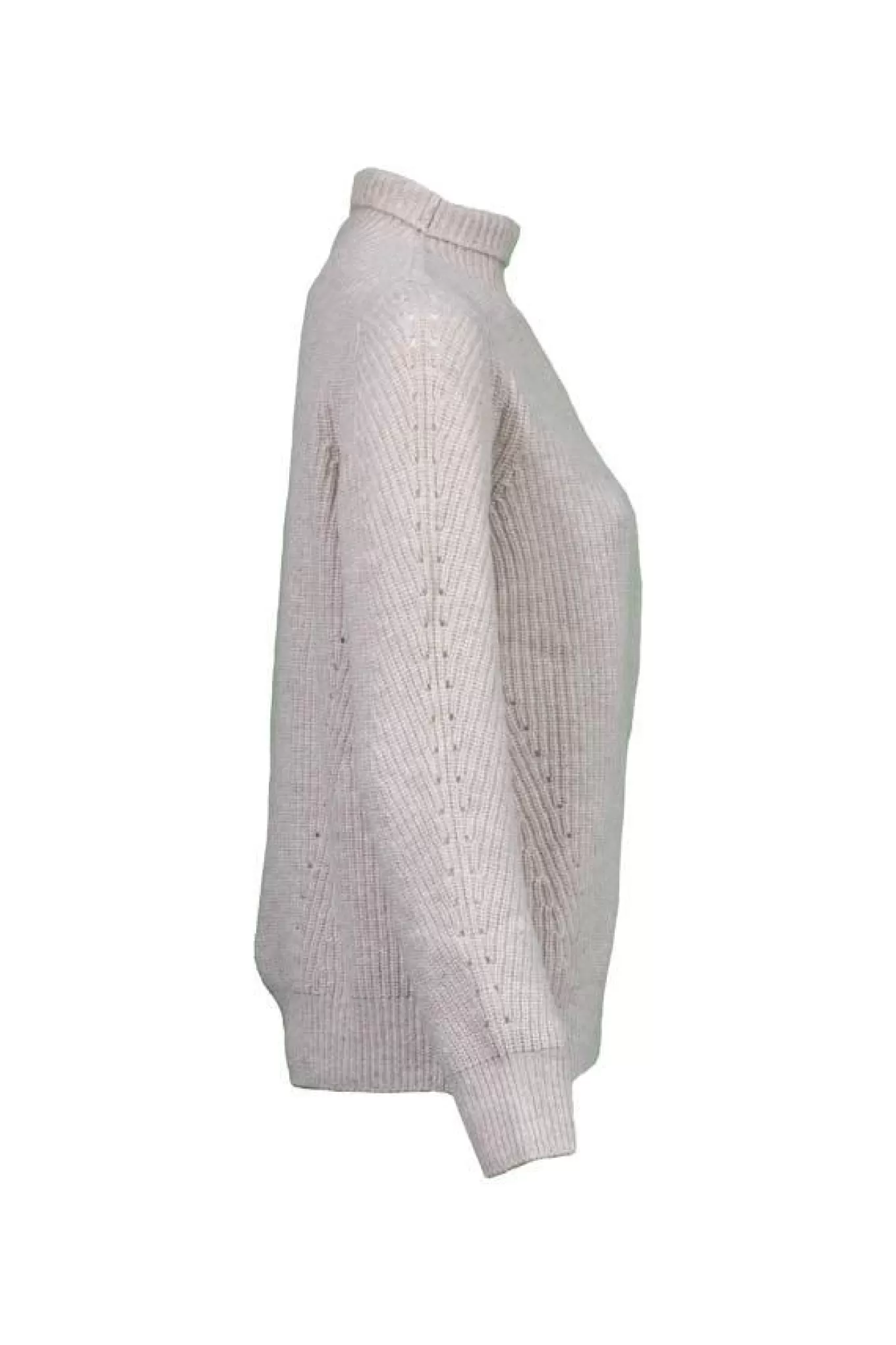 Fashioned Cashmere Funnel Neck Pullover<Kinross Cashmere Fashion