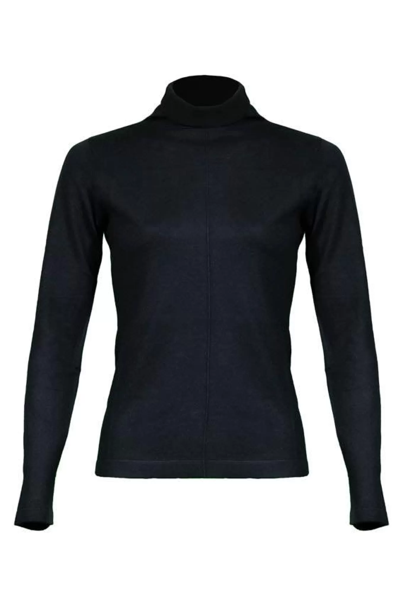 Seamed Funnel Neck Pullover<Kinross Cashmere Best