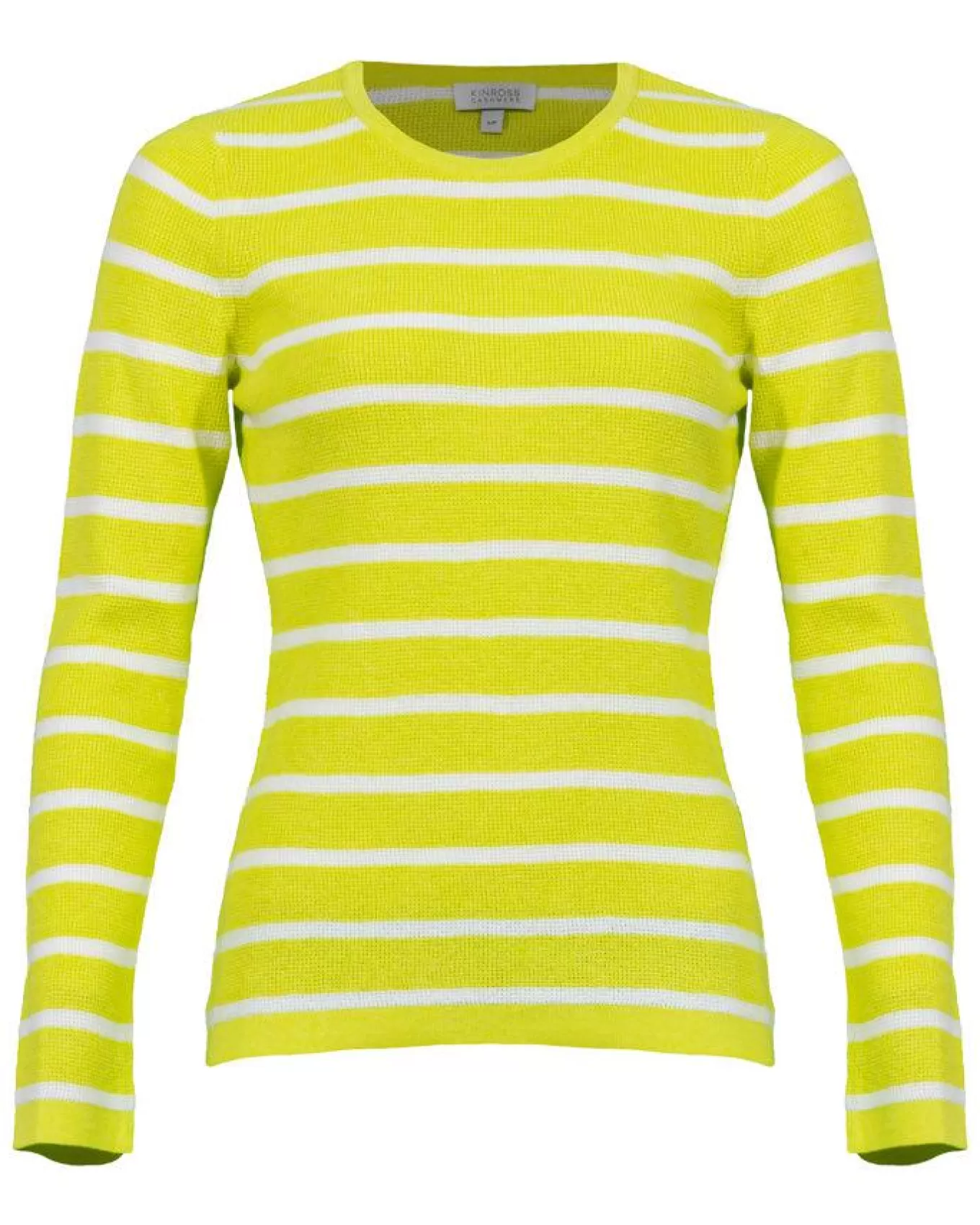 Kinross Thermal Stripe Pullover<Kinross Cashmere Hot