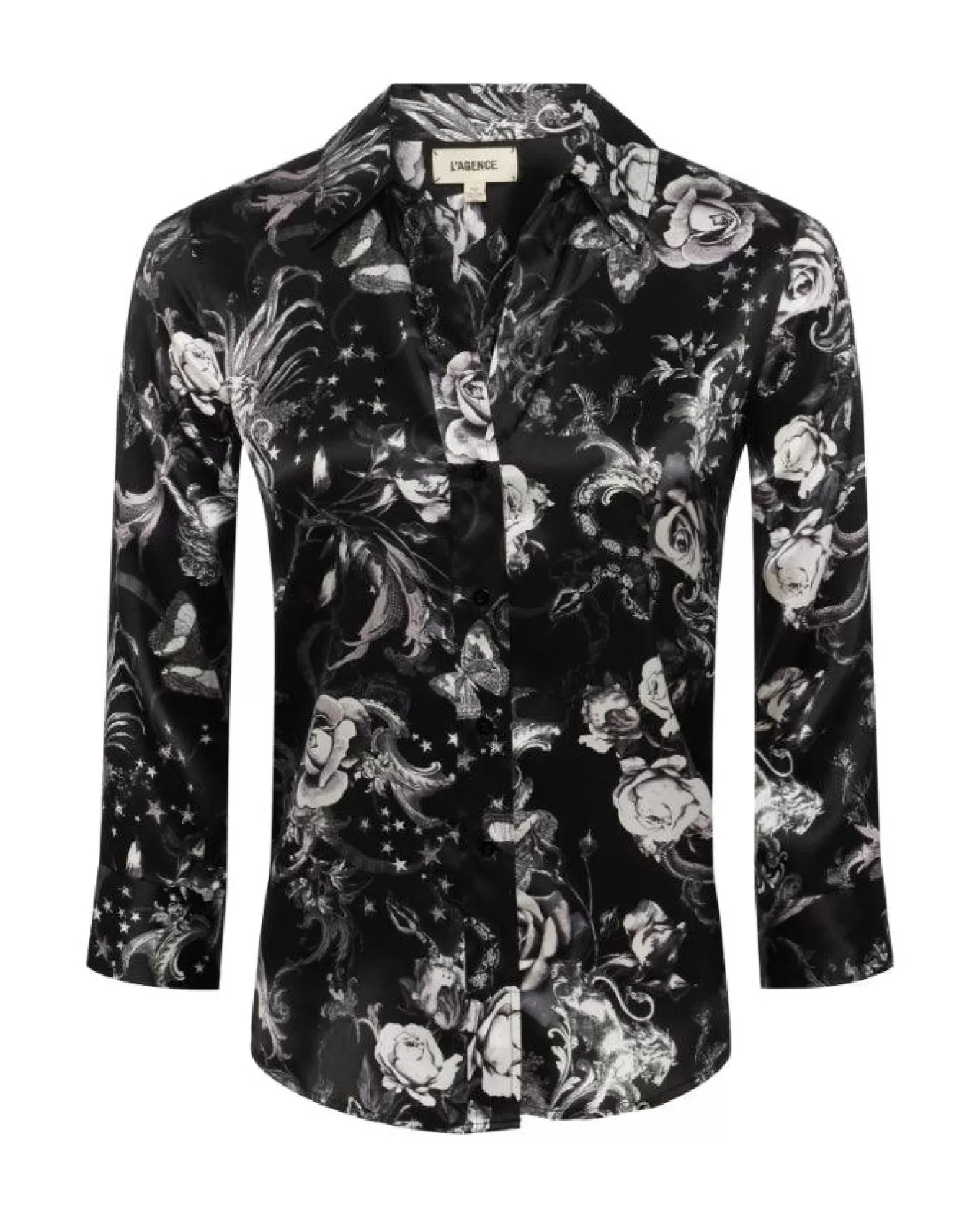 Dani Black Zodiac Blouse<L'Agence Shop