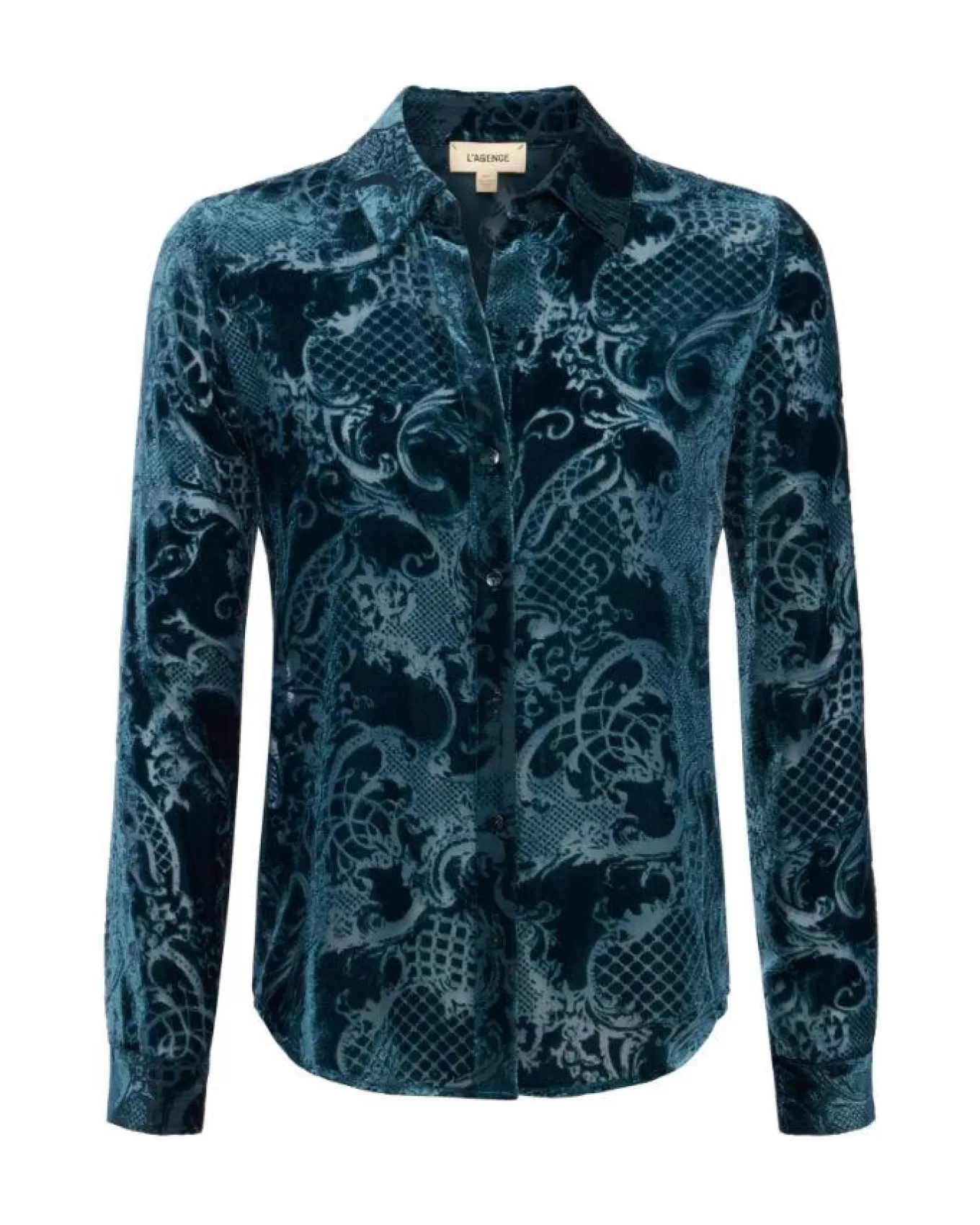 Laurent Velvet Blouse<L'Agence Discount