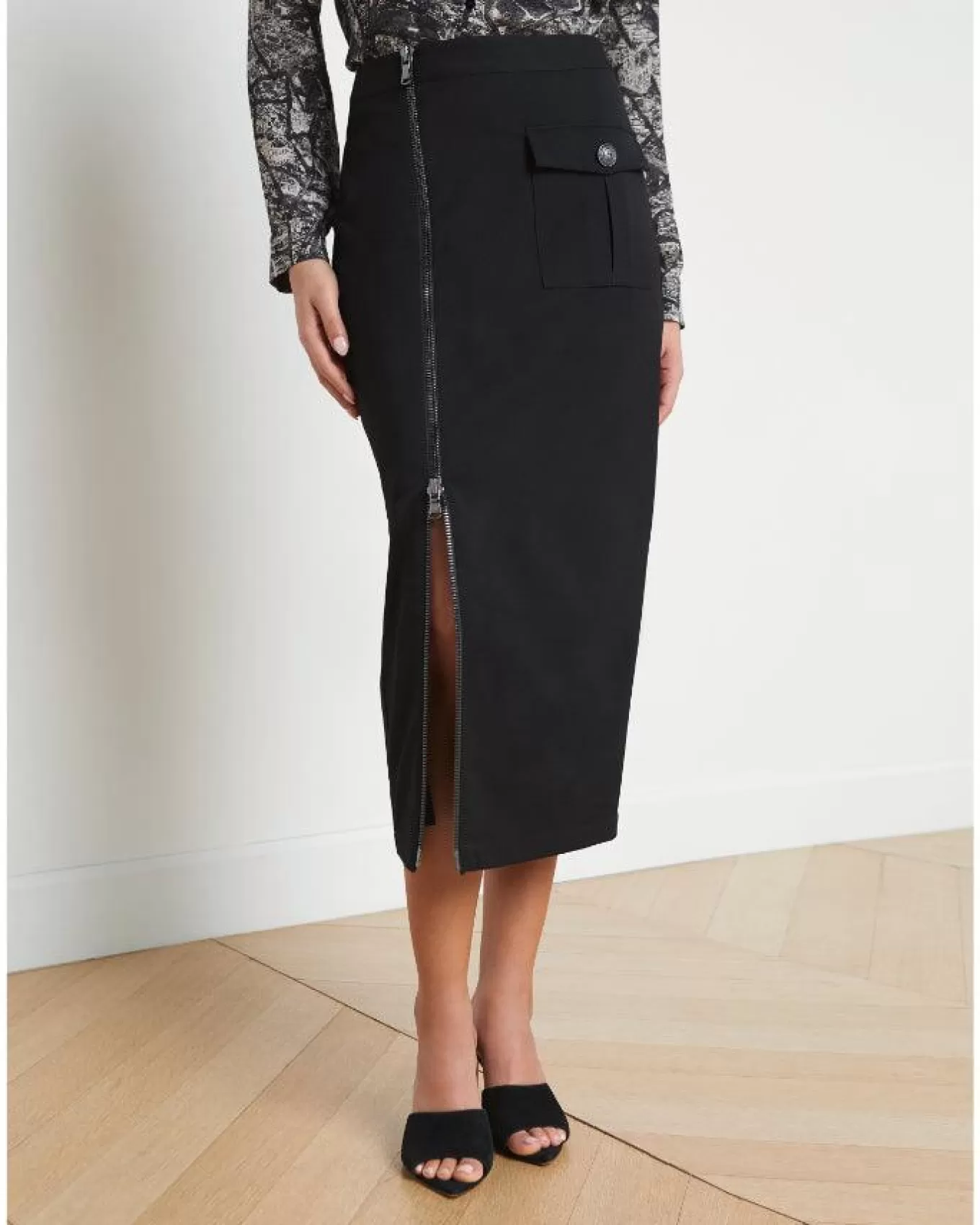 L’Agence Maverick Cargo Pencil Skirt<L'Agence Cheap