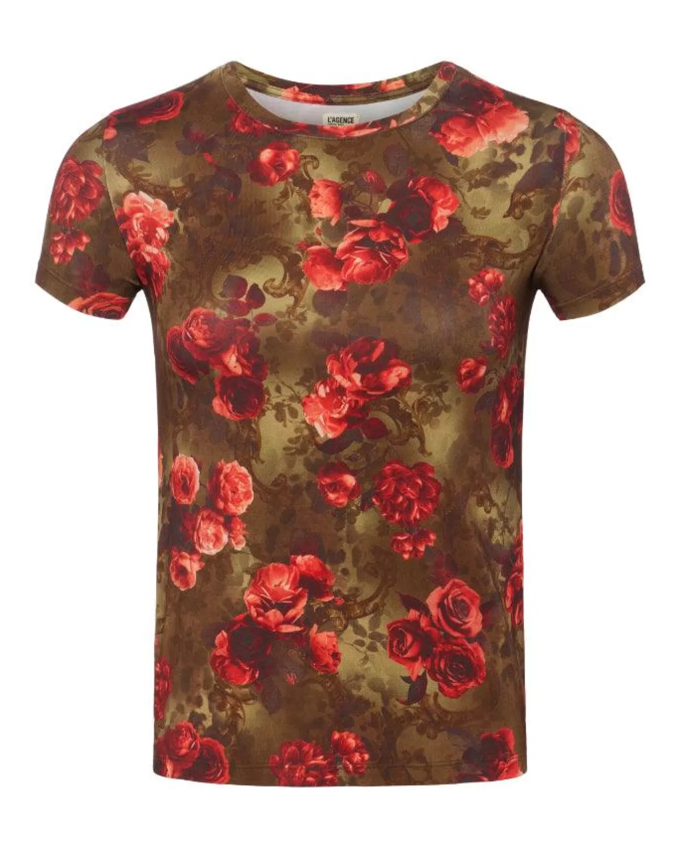 Ressi Floral Cheetah Tee<L'Agence Best