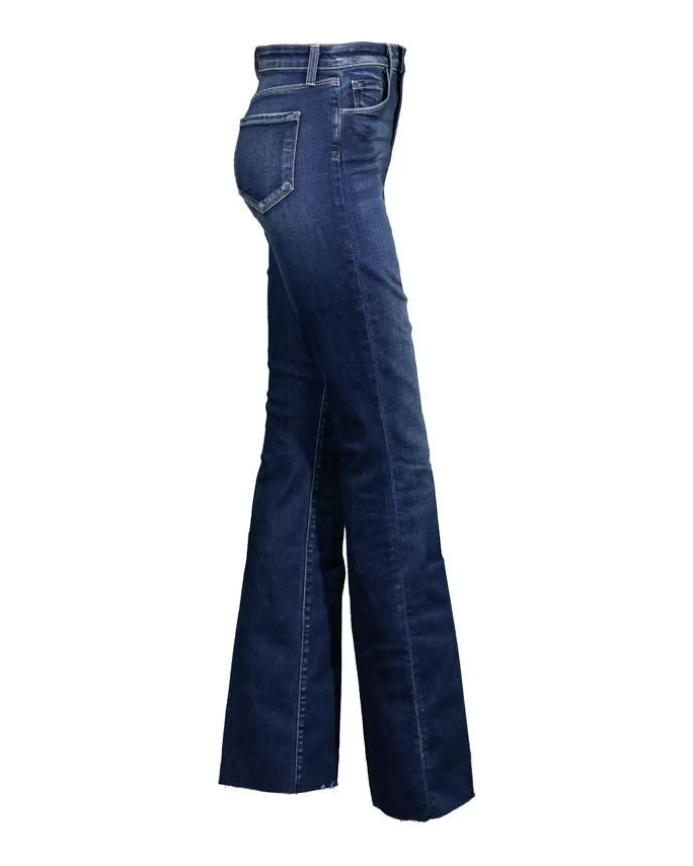 Ruth Straight Leg Raw Hem Jeans<L'Agence Online