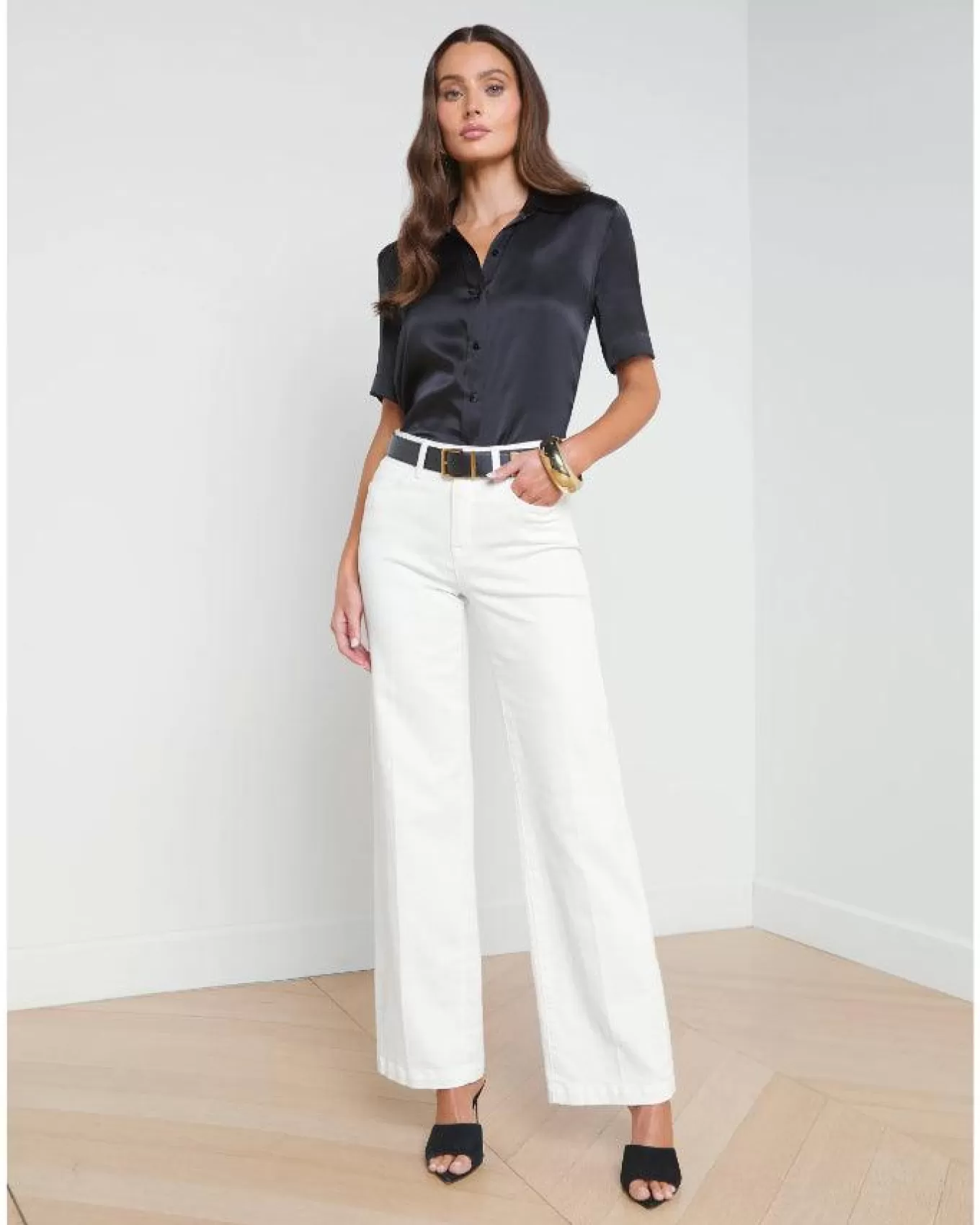 Scottie Wide Leg Jean<L'Agence Cheap