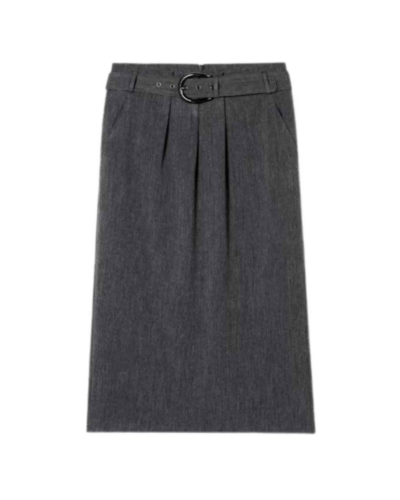 Cashmere Blend Belted Skirt<Luisa Cerano Outlet