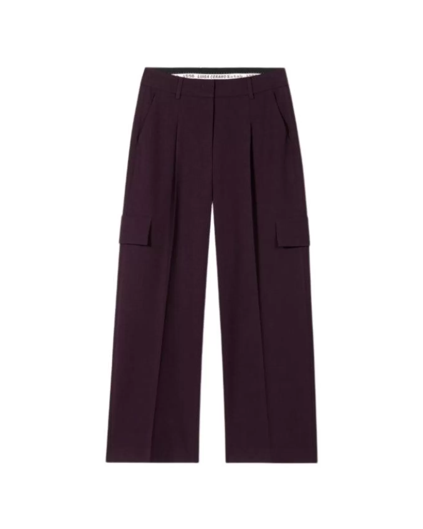 Cropped Pleated Cargo Pants<Luisa Cerano Discount