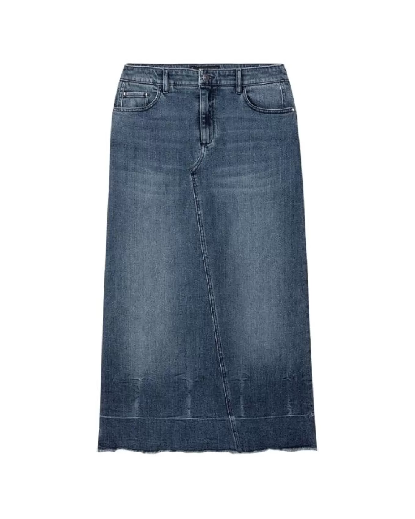 Denim Midi Skirt<Luisa Cerano Discount